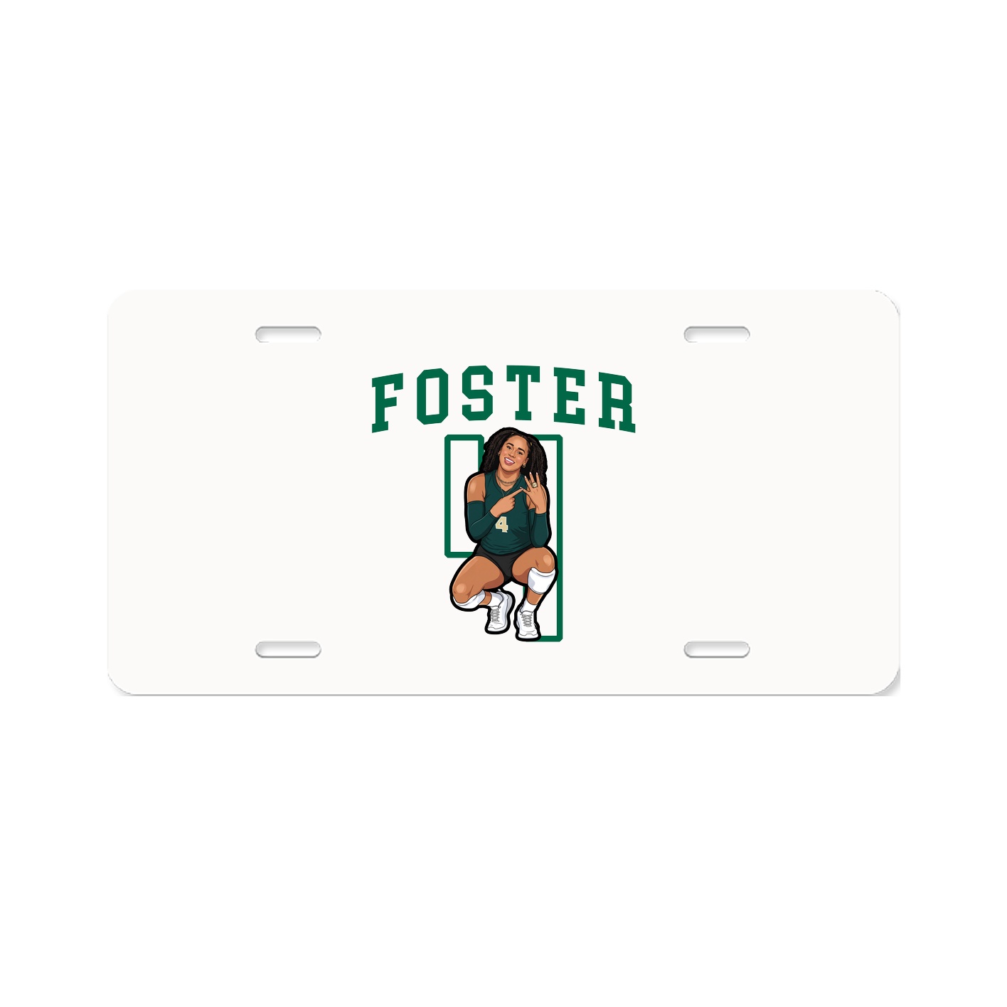 License Plate — Shirsey in Classic