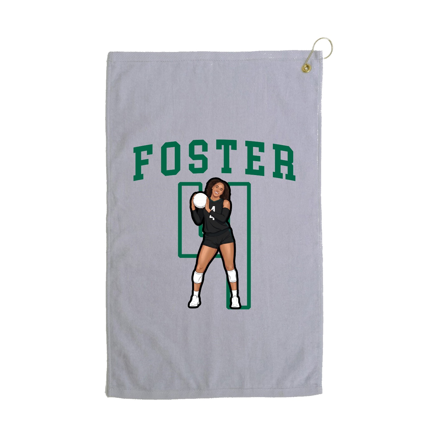 Golf Towel — Shirsey in Grey