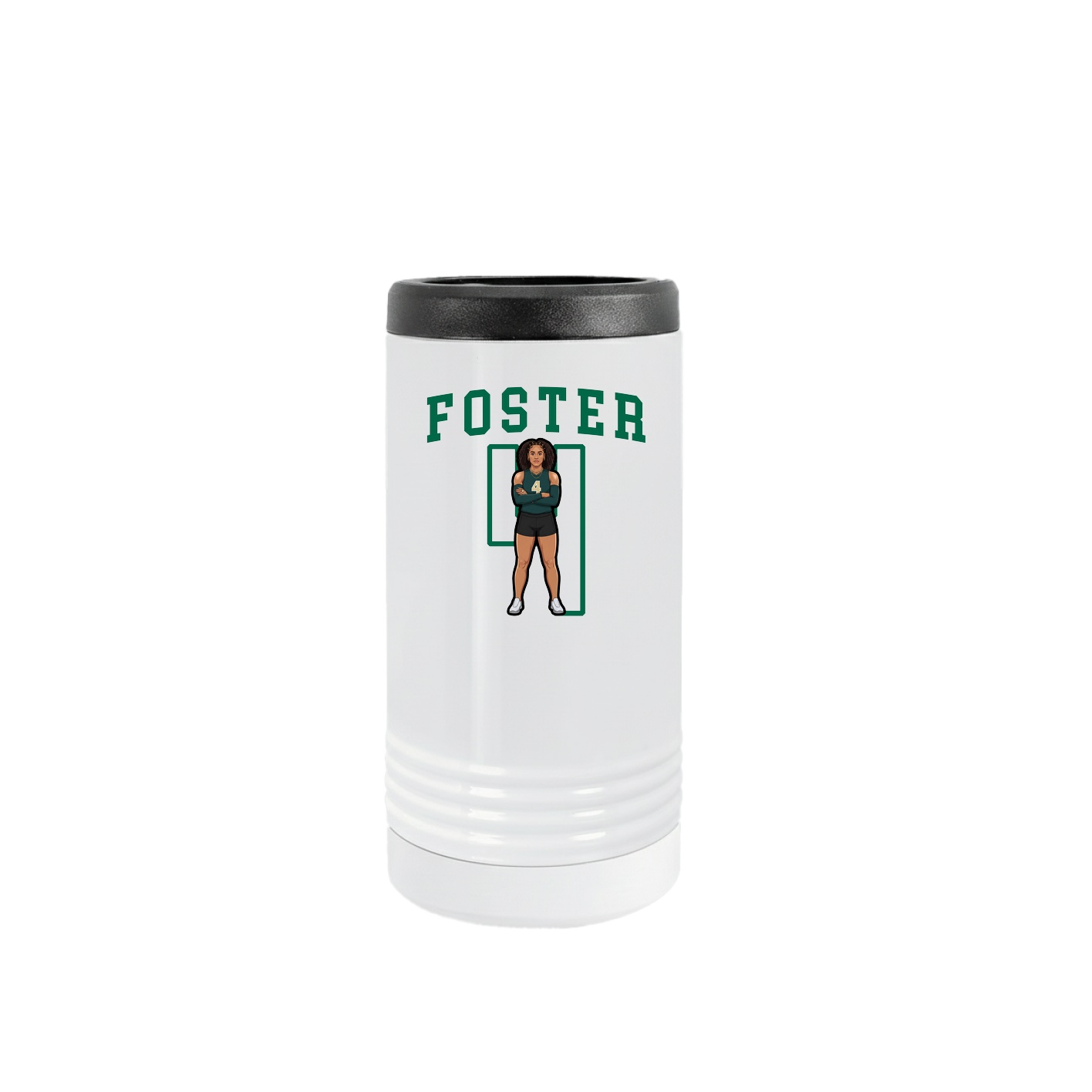 Slim Beverage Holder — Shirsey in White