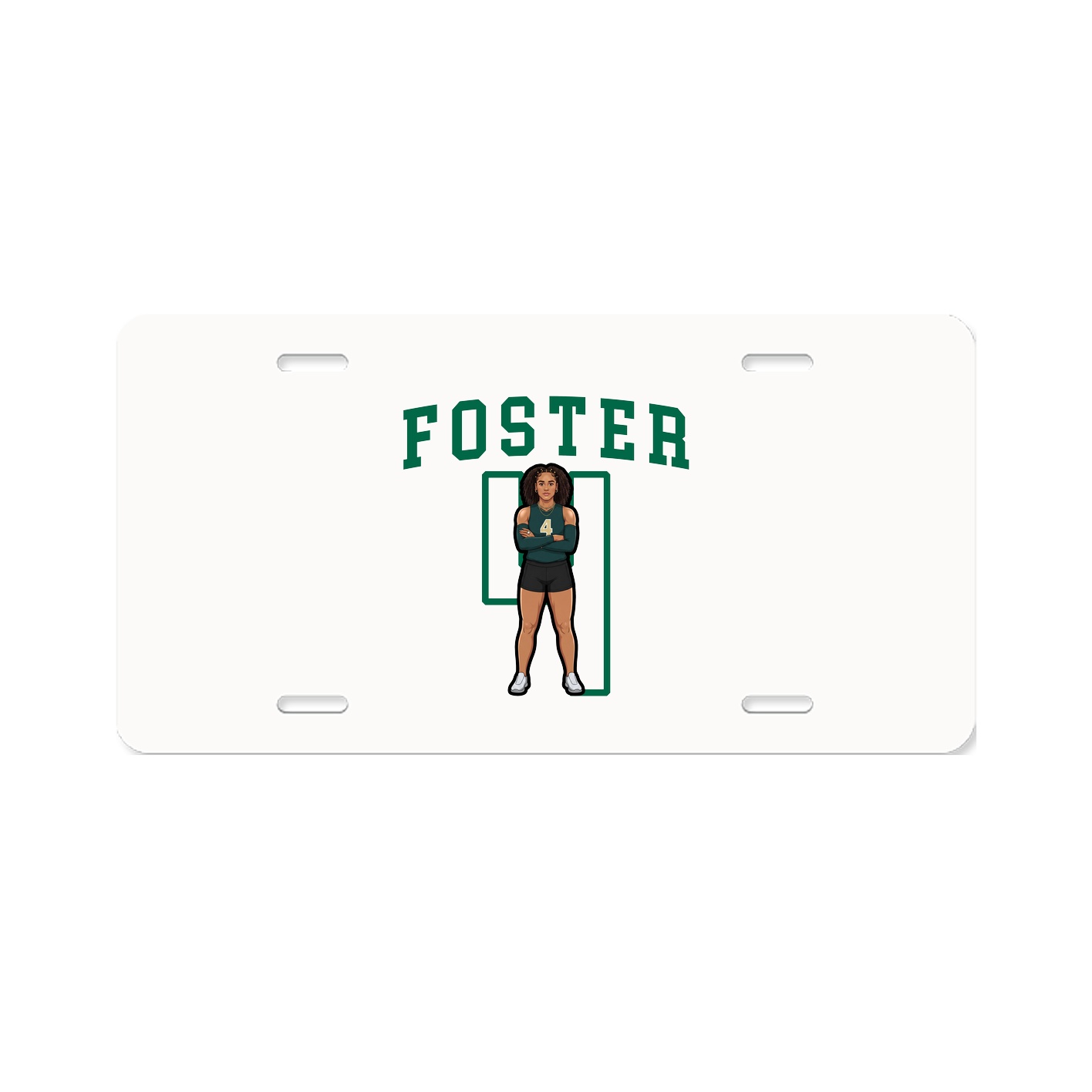 License Plate — Shirsey in Classic