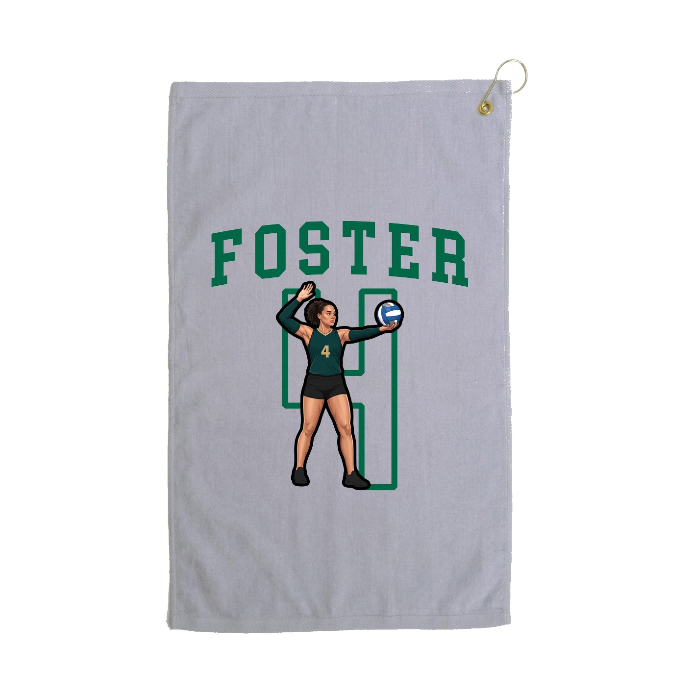 Golf Towel — Shirsey in Grey
