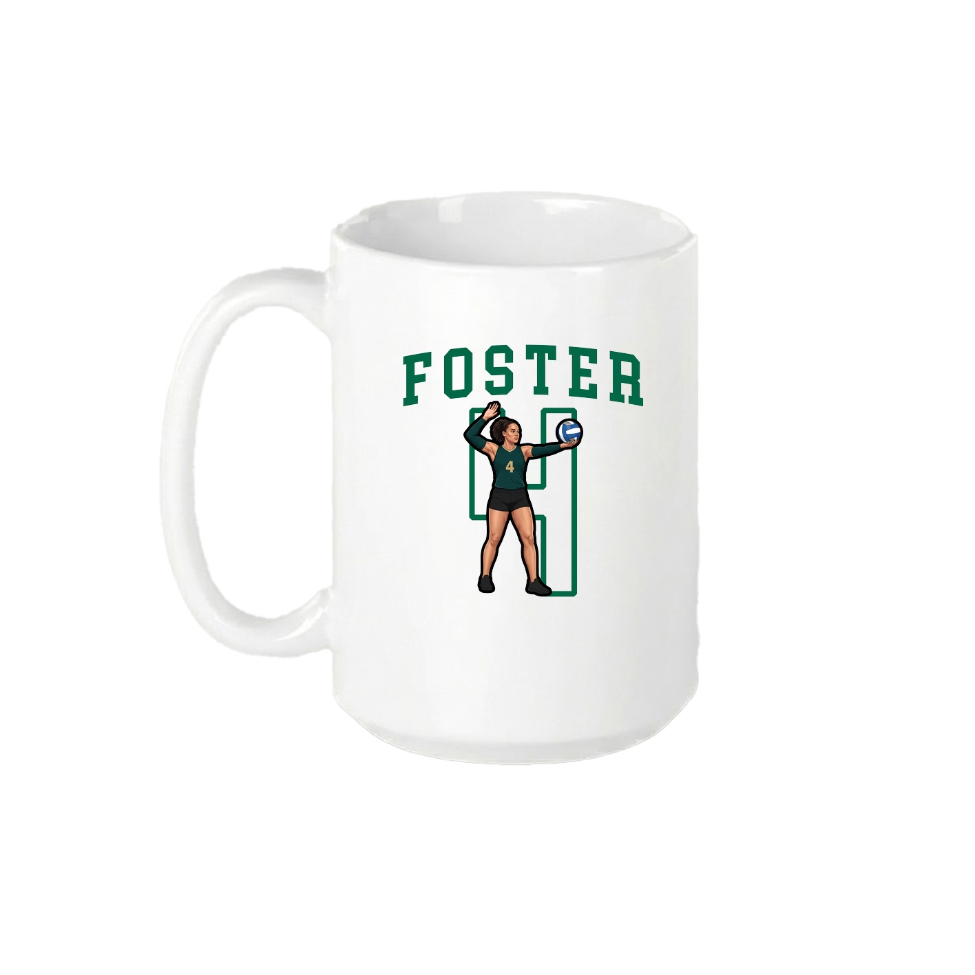 15oz Coffee Mug — Shirsey in White