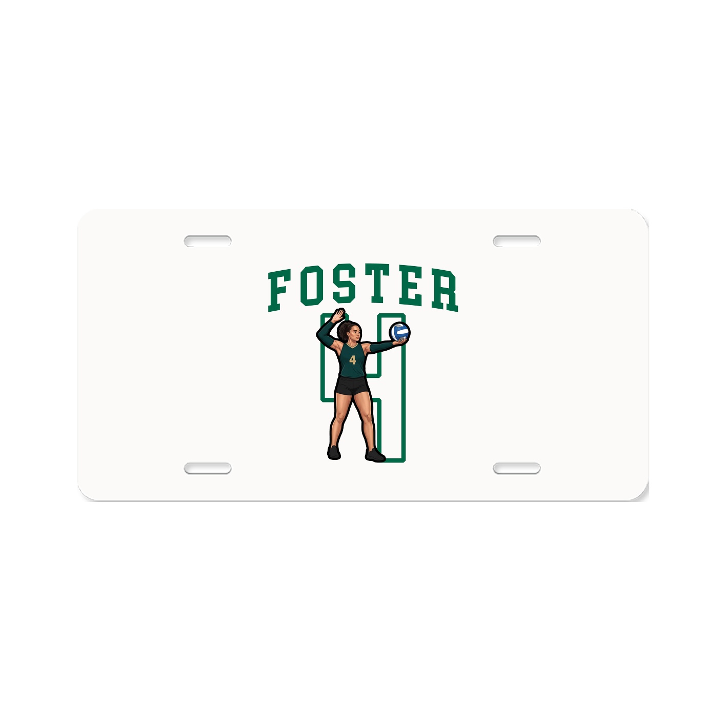 Aluminum License Plate
