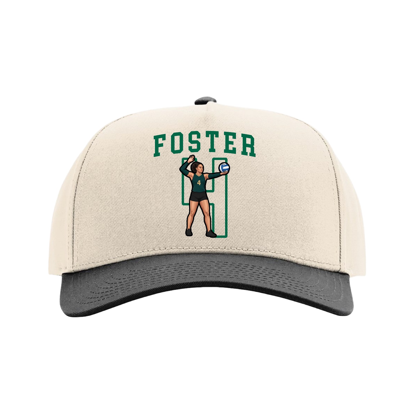 Full Fabric Five-Panel Champ Cap
