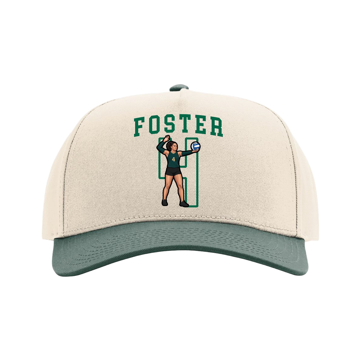 Full Fabric Five-Panel Champ Cap