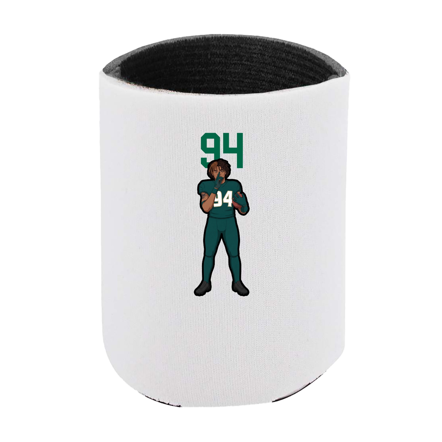 Can Holder — Number Top in White