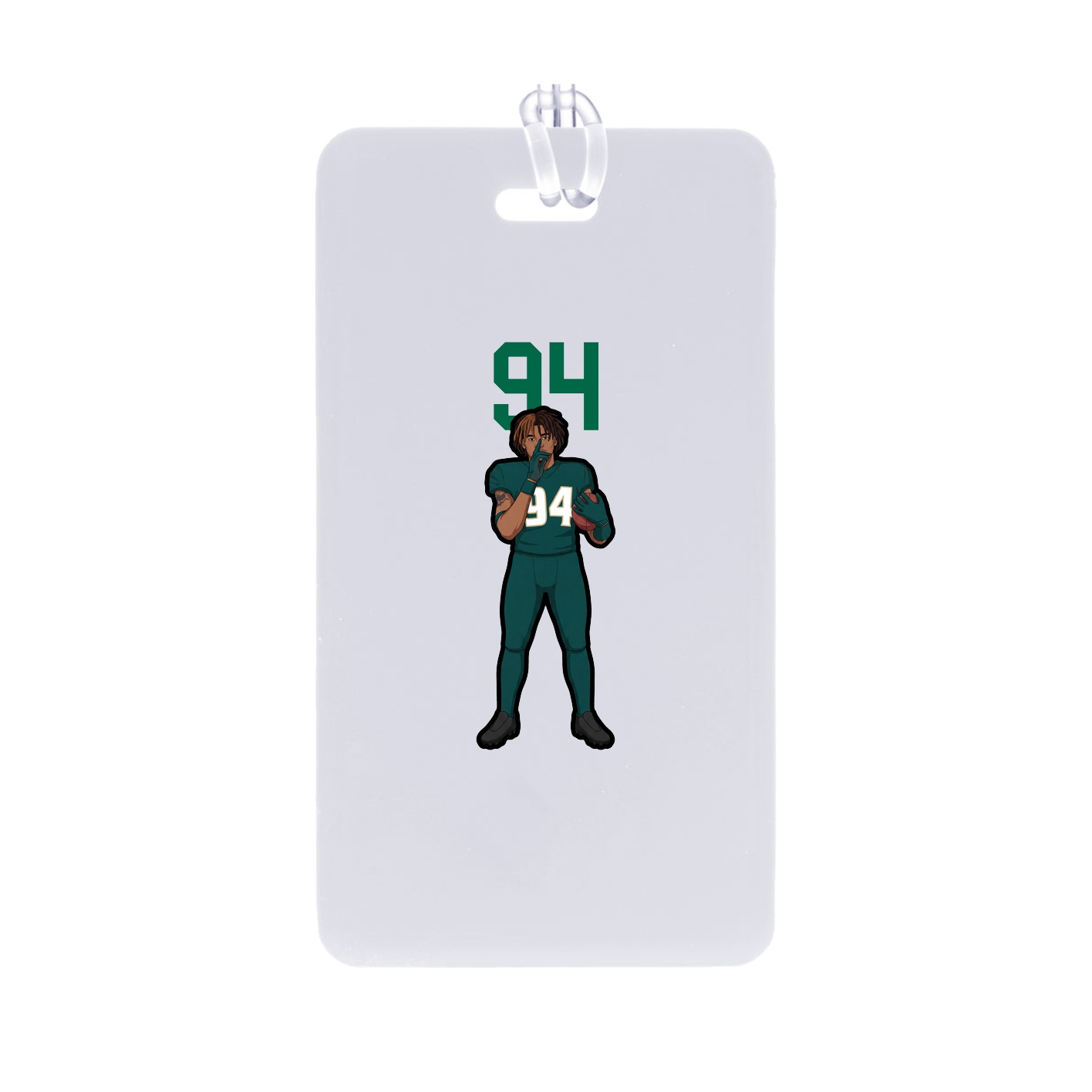 Bag Tag — Number Top in Classic