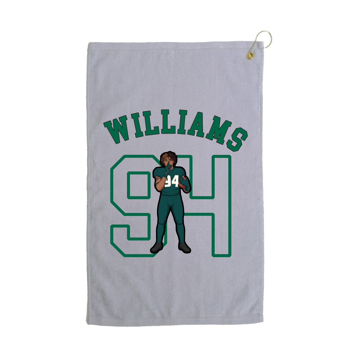 Golf Towel — Shirsey Arch in Grey