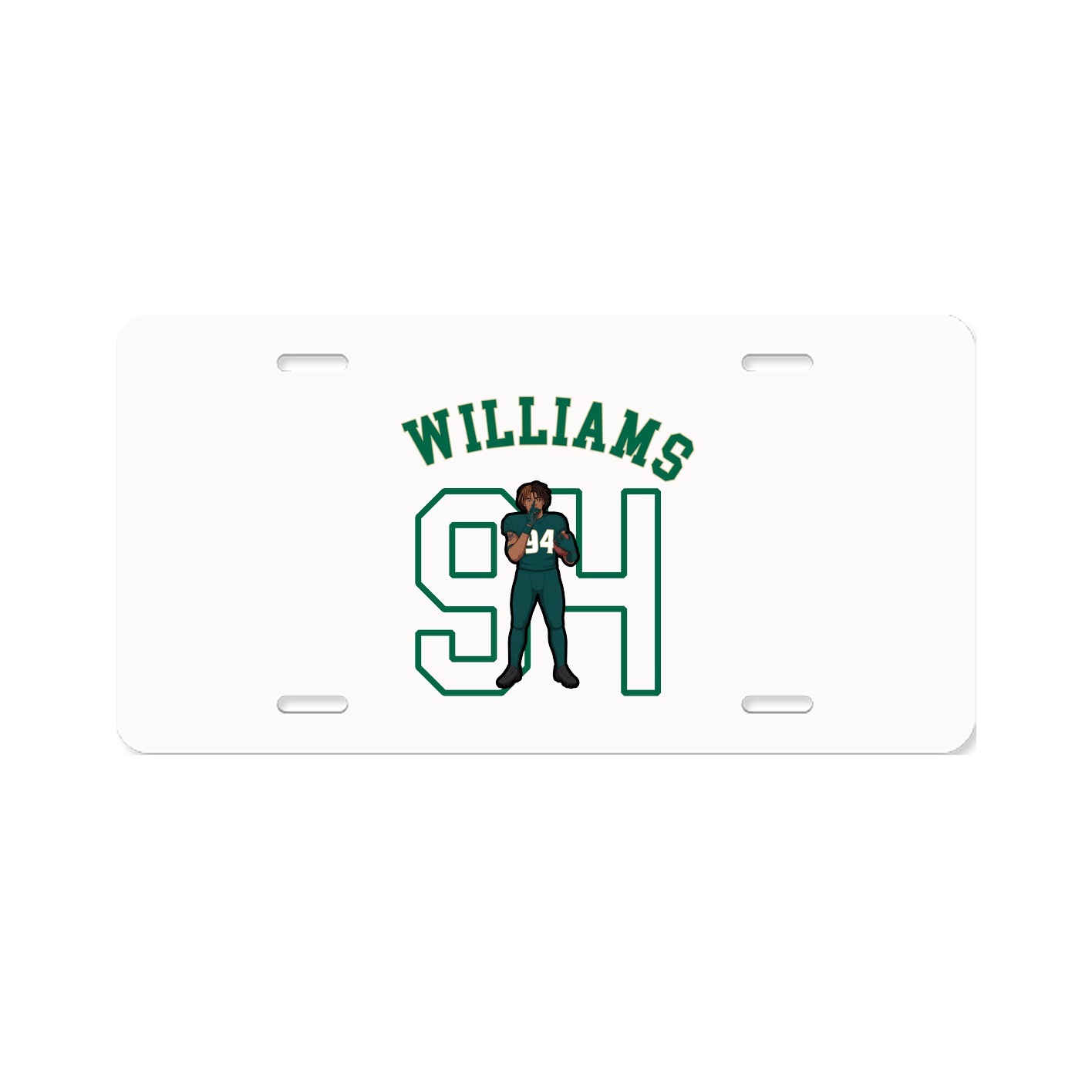 License Plate — Shirsey Arch in Classic