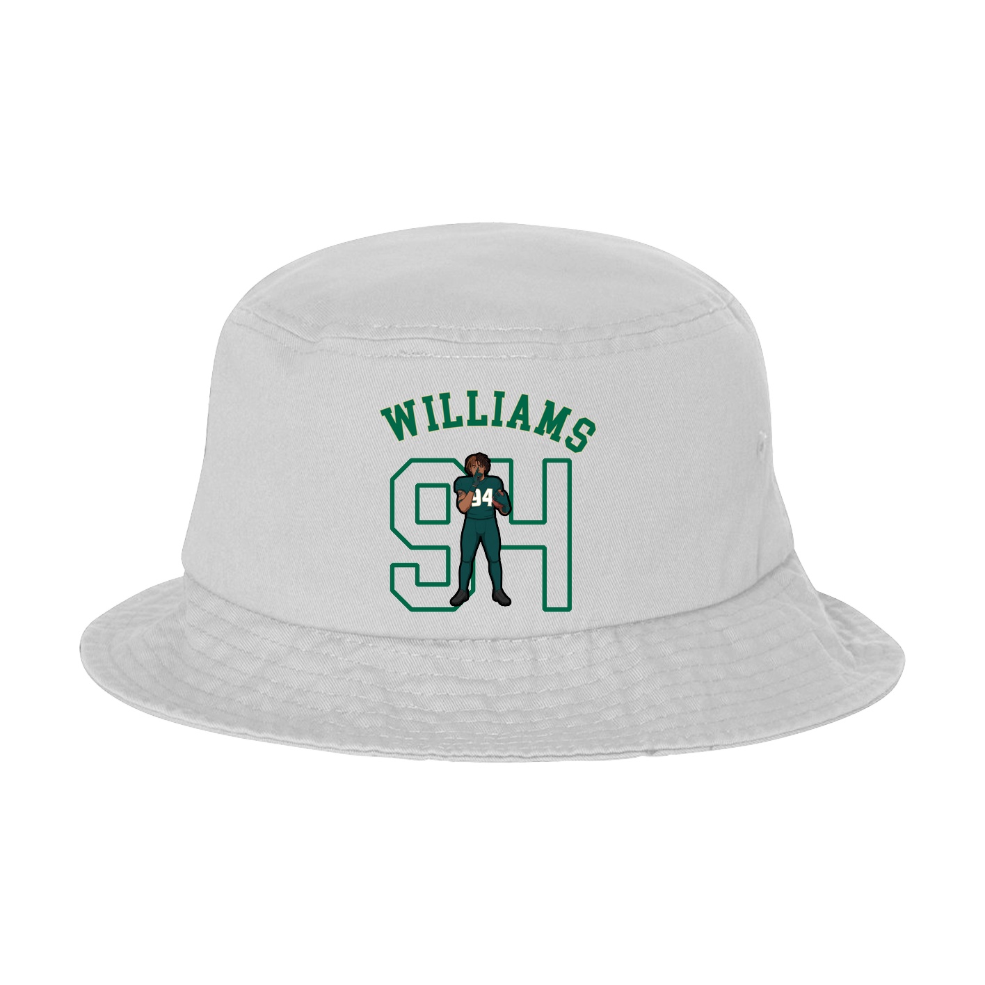 Bucket Cap — Shirsey Arch in White