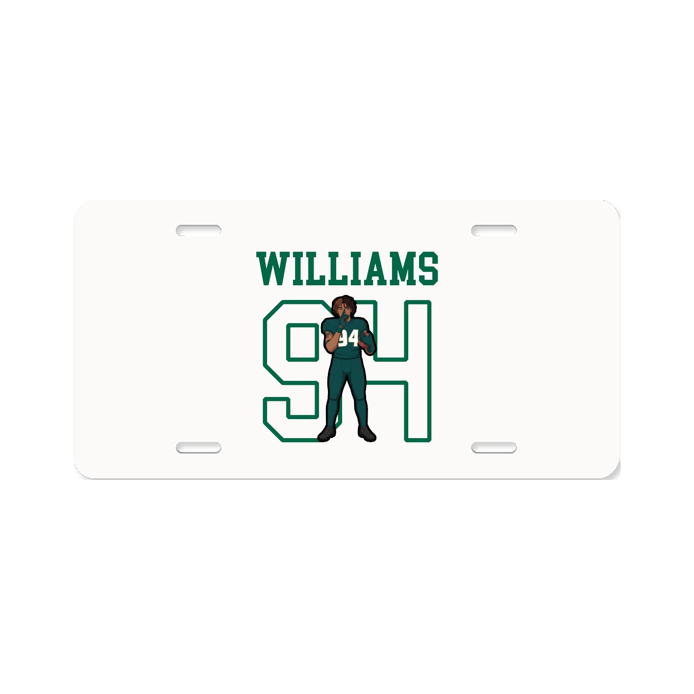 License Plate — Shirsey in Classic
