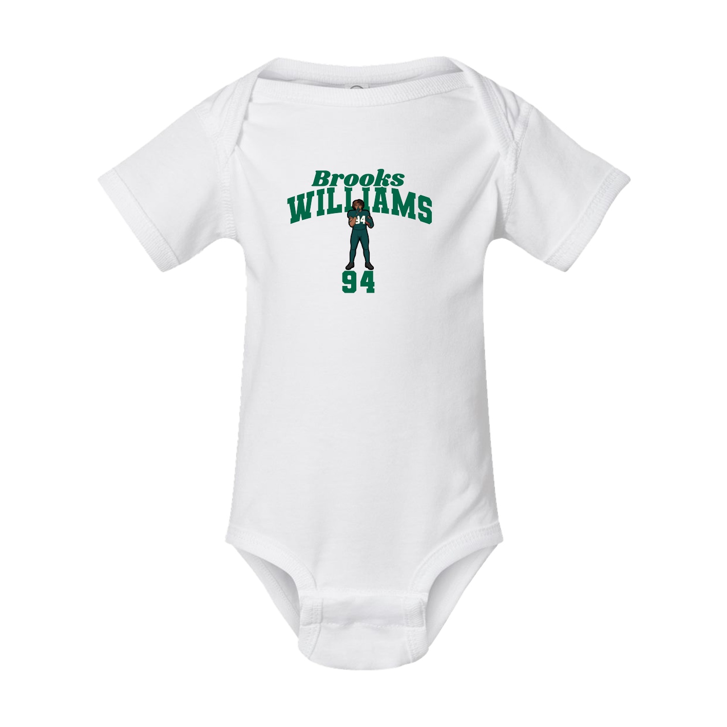 Baby Onesie — Signature Arch in White