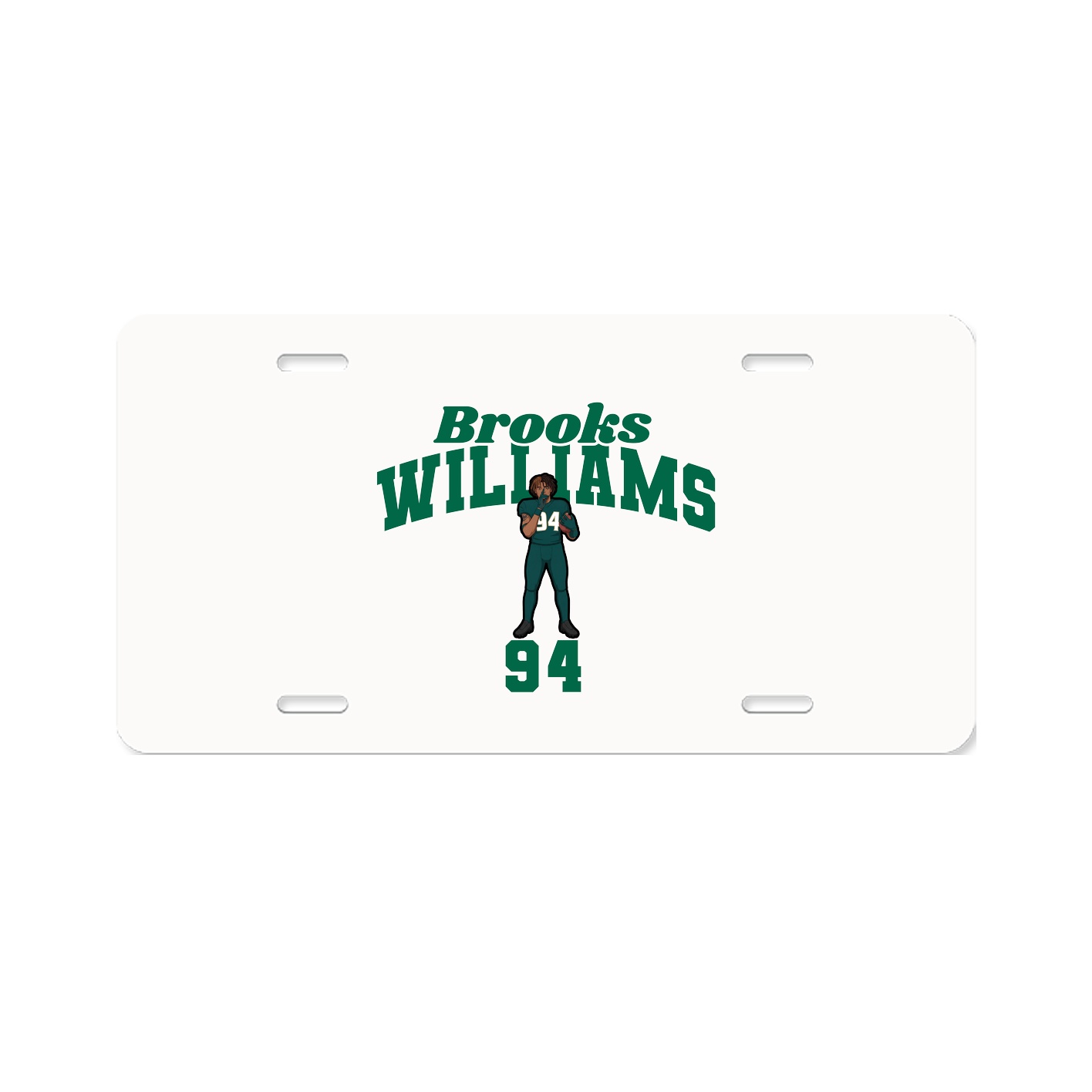 License Plate — Signature Arch in Classic