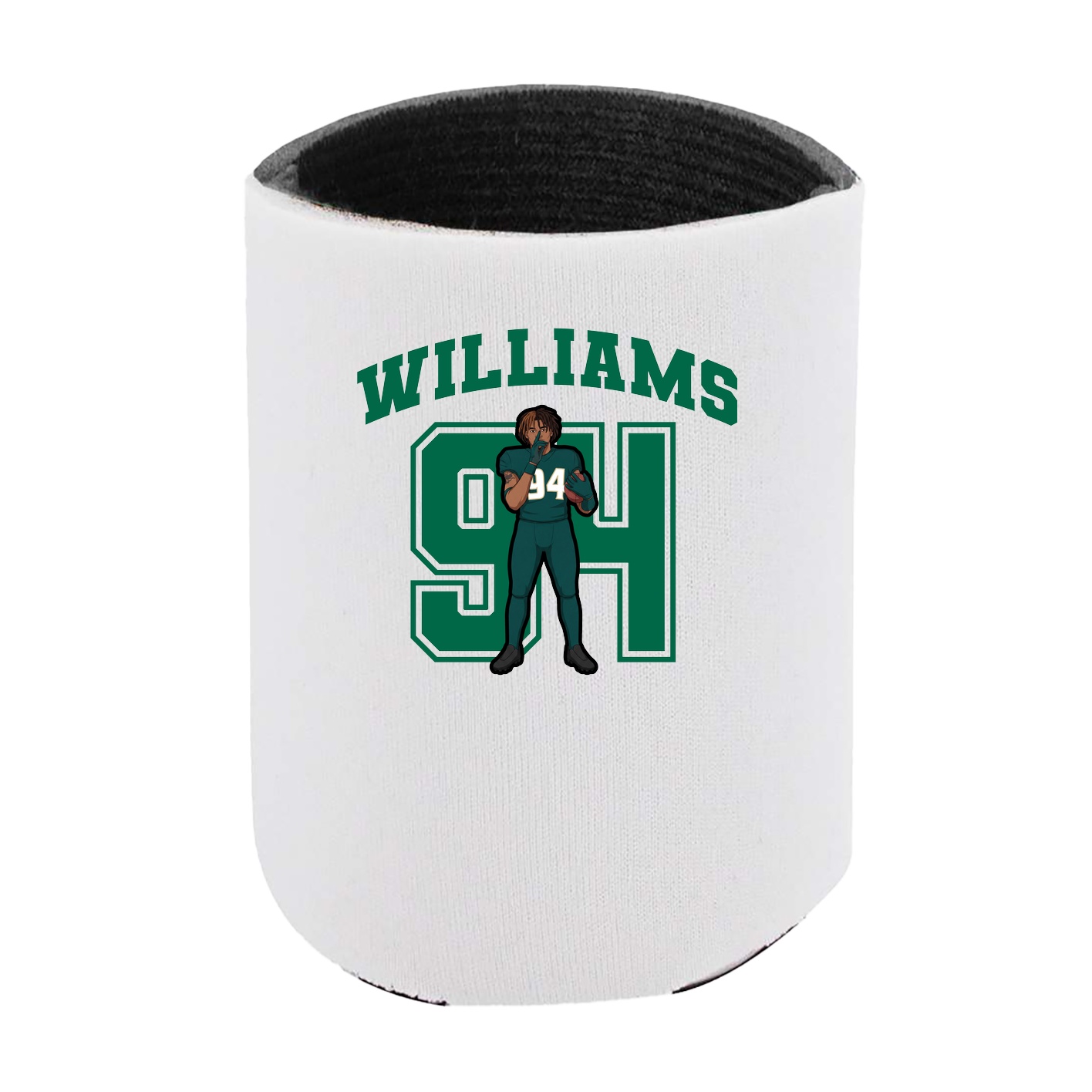 Can Holder — Number in White