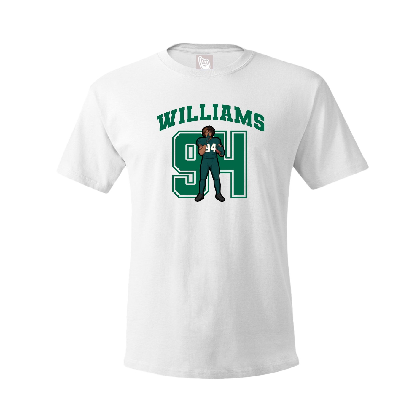 Tee — Number in White