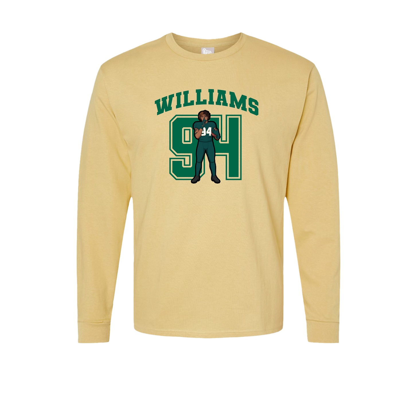 Long Sleeve Tee — Number in Vegas Gold