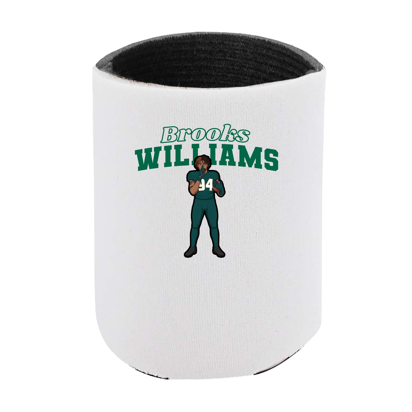 Can Holder — Name Arch in White