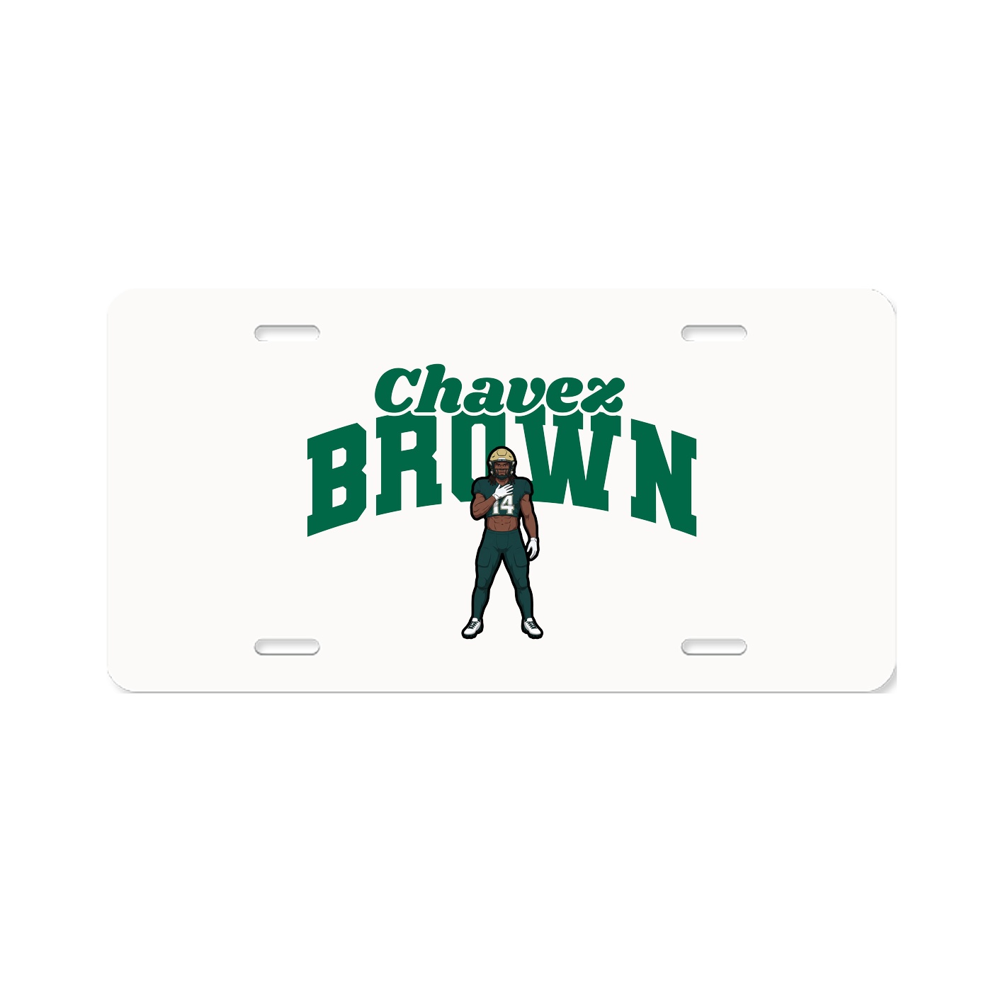 License Plate — Signature Arch in Classic