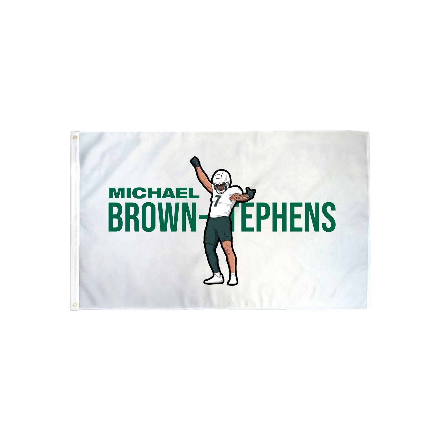 3x5 Flag — Player Name in Classic