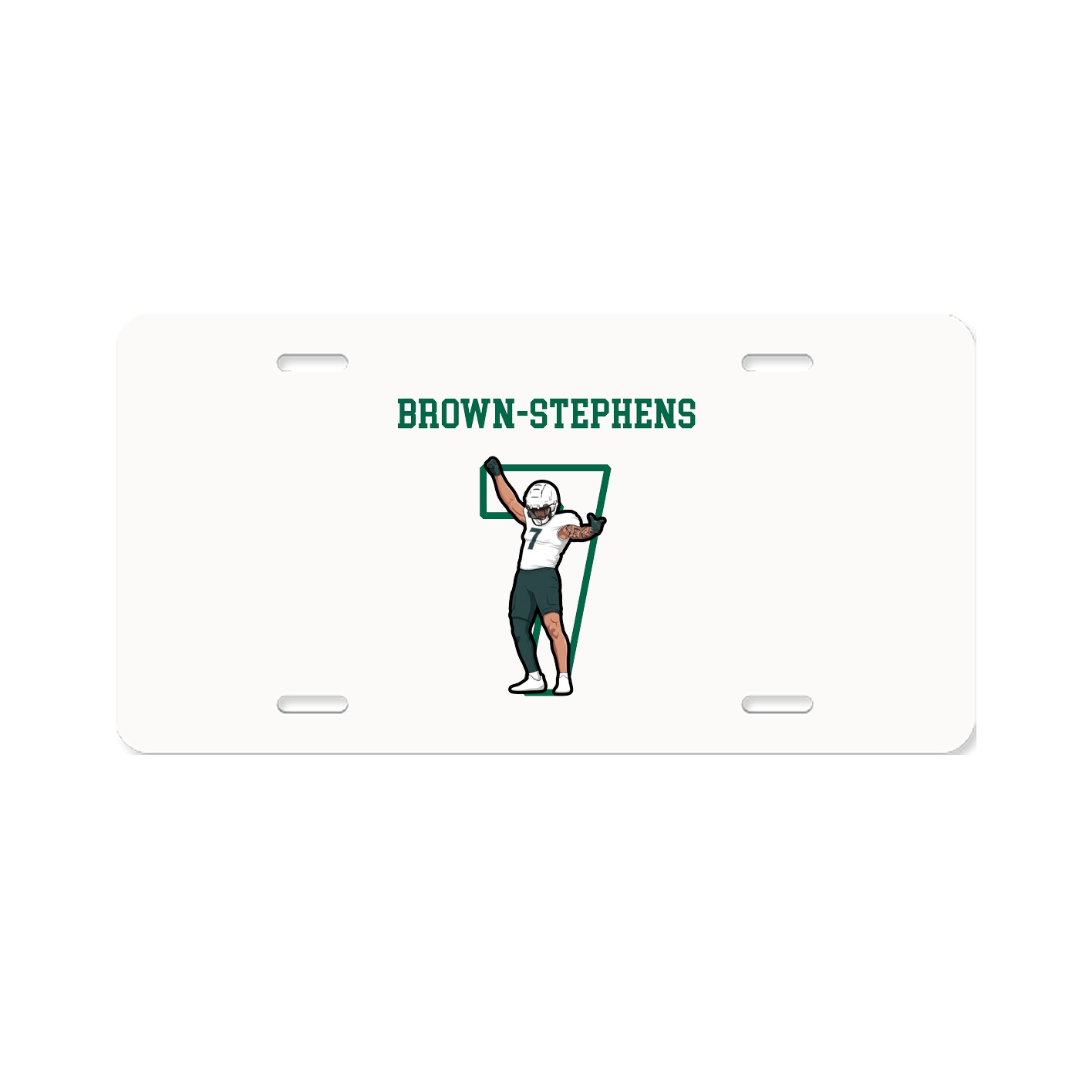 License Plate — Shirsey in Classic