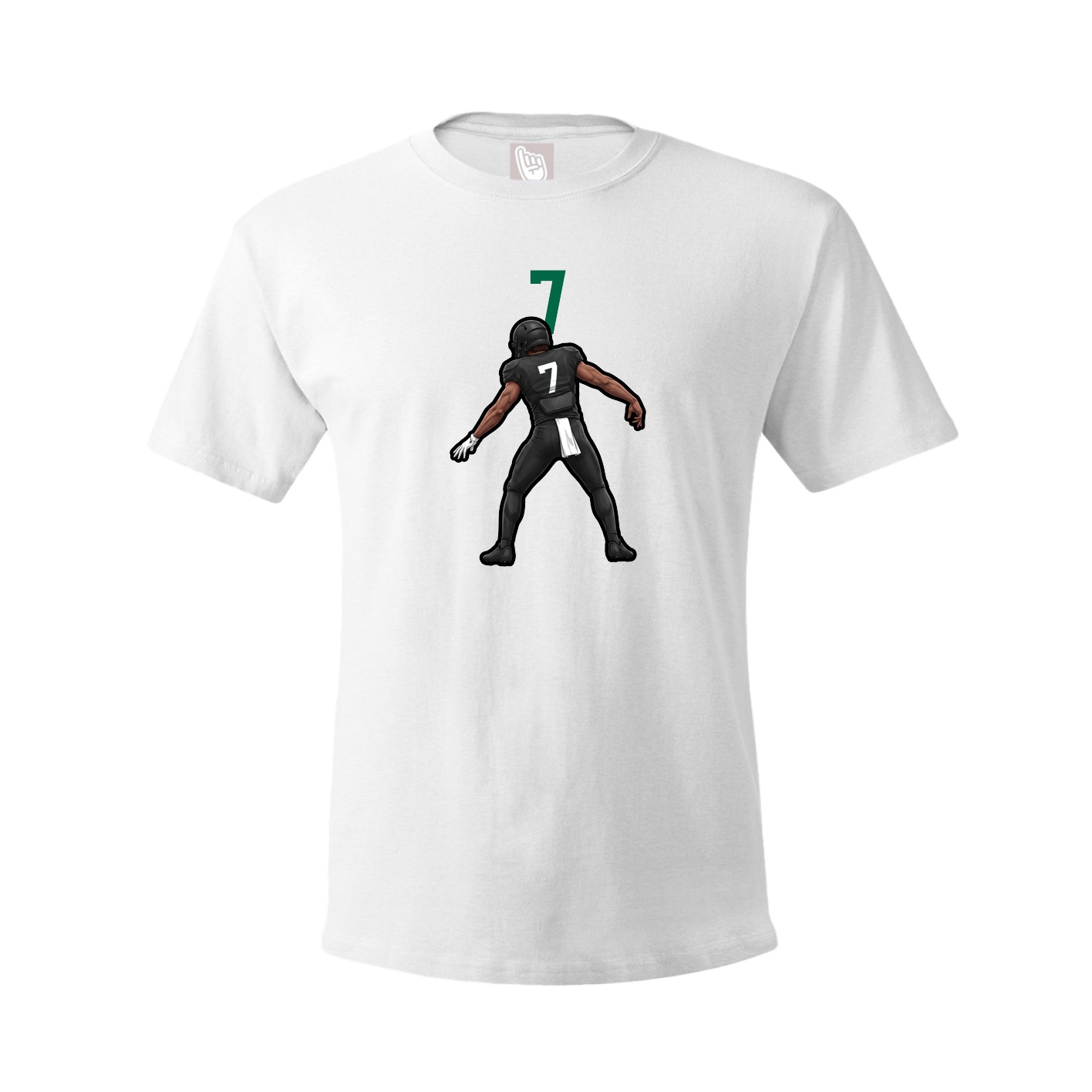 Tee — Number Top in White