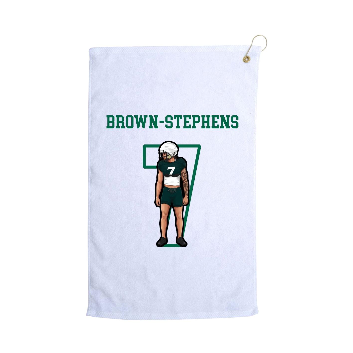 Golf Towel — Shirsey in White