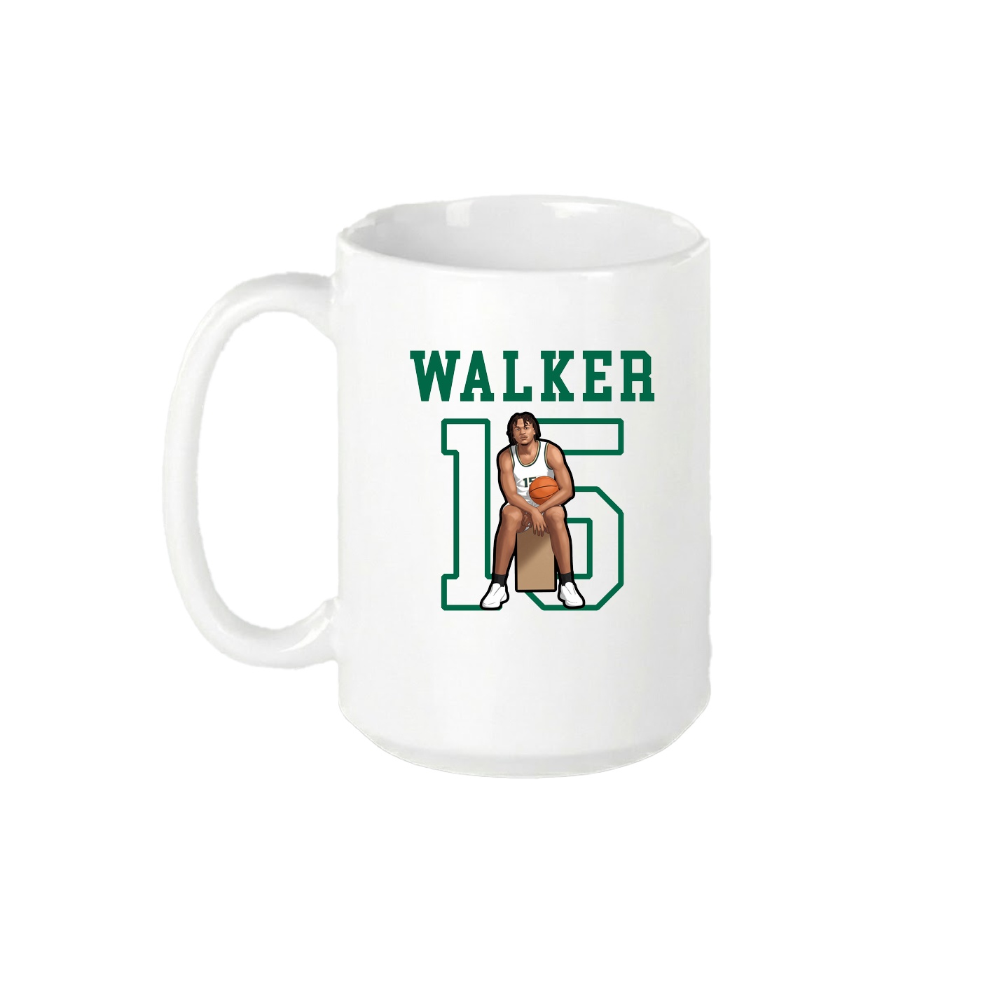 15oz Coffee Mug — Shirsey in White