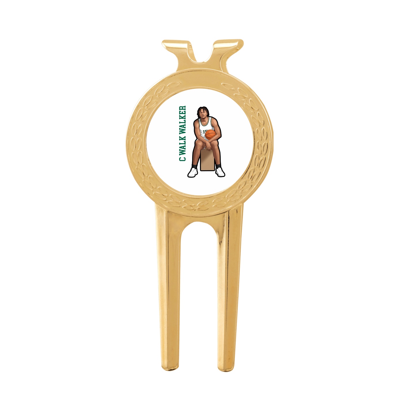 Divot Tool with Ball Marker — Name Vertical in Classic
