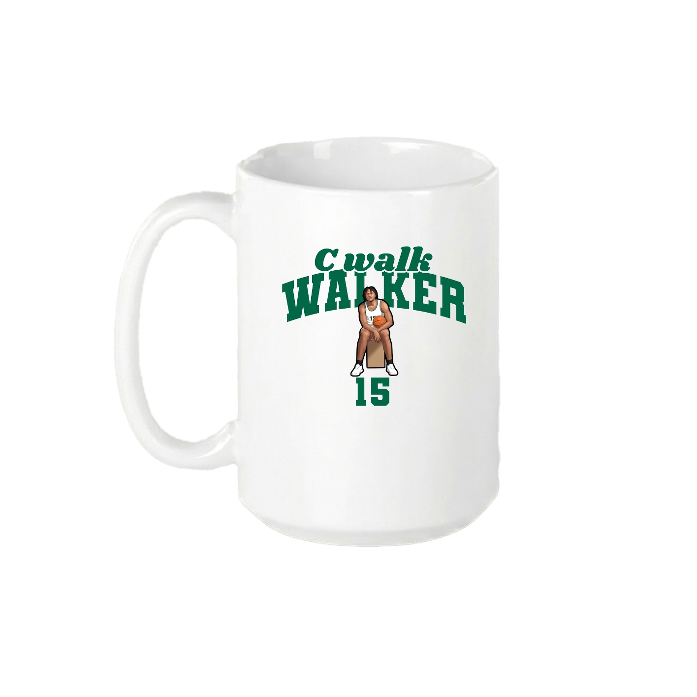 15oz Coffee Mug — Signature Arch in White