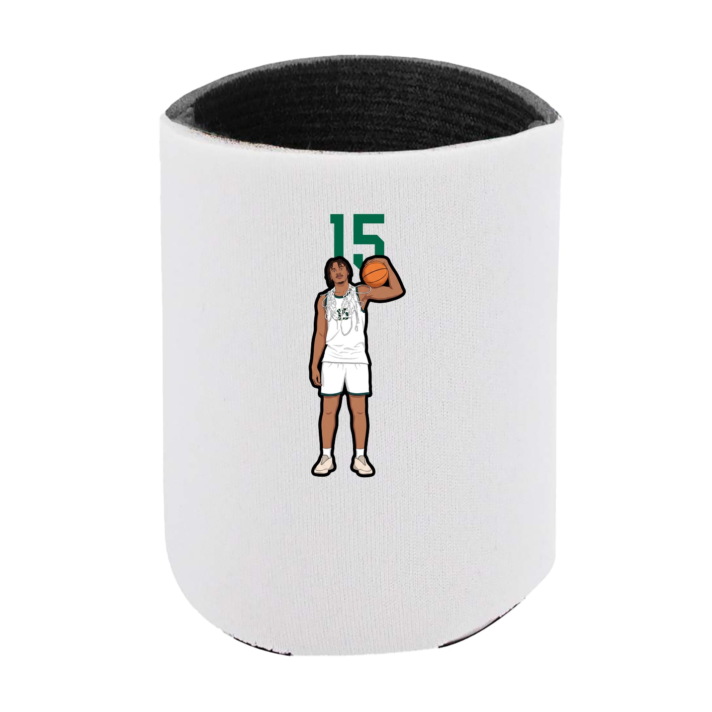 Can Holder — Number Top in White