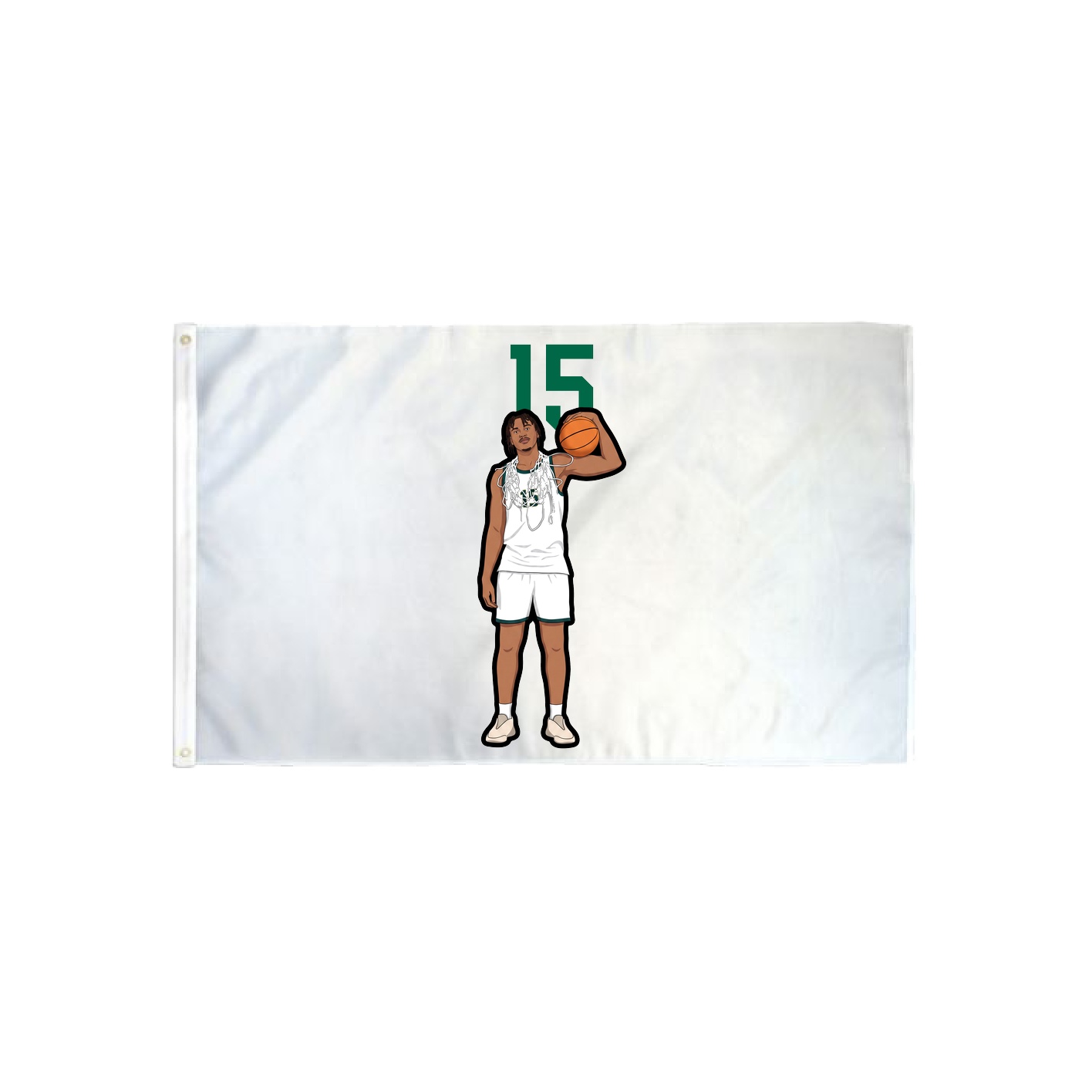 3x5 Flag — Number Top in Classic