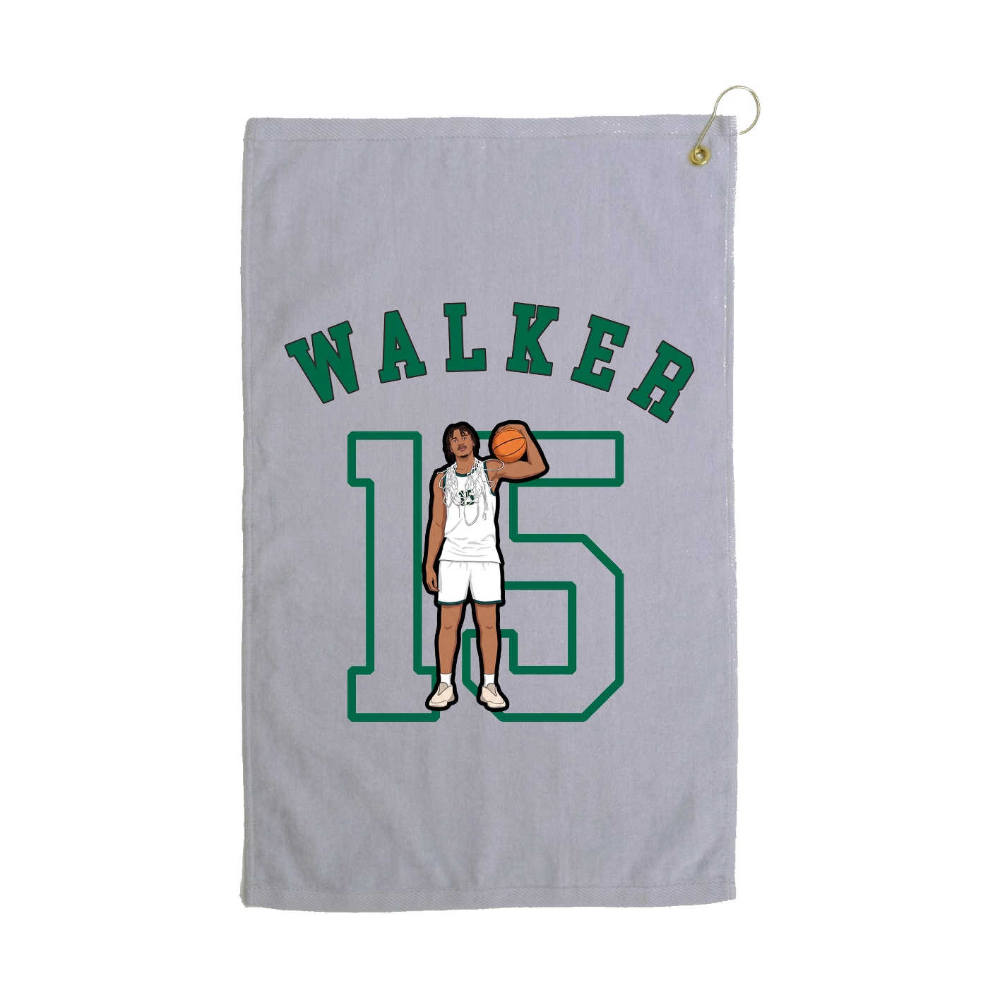 Golf Towel — Shirsey Arch in Grey