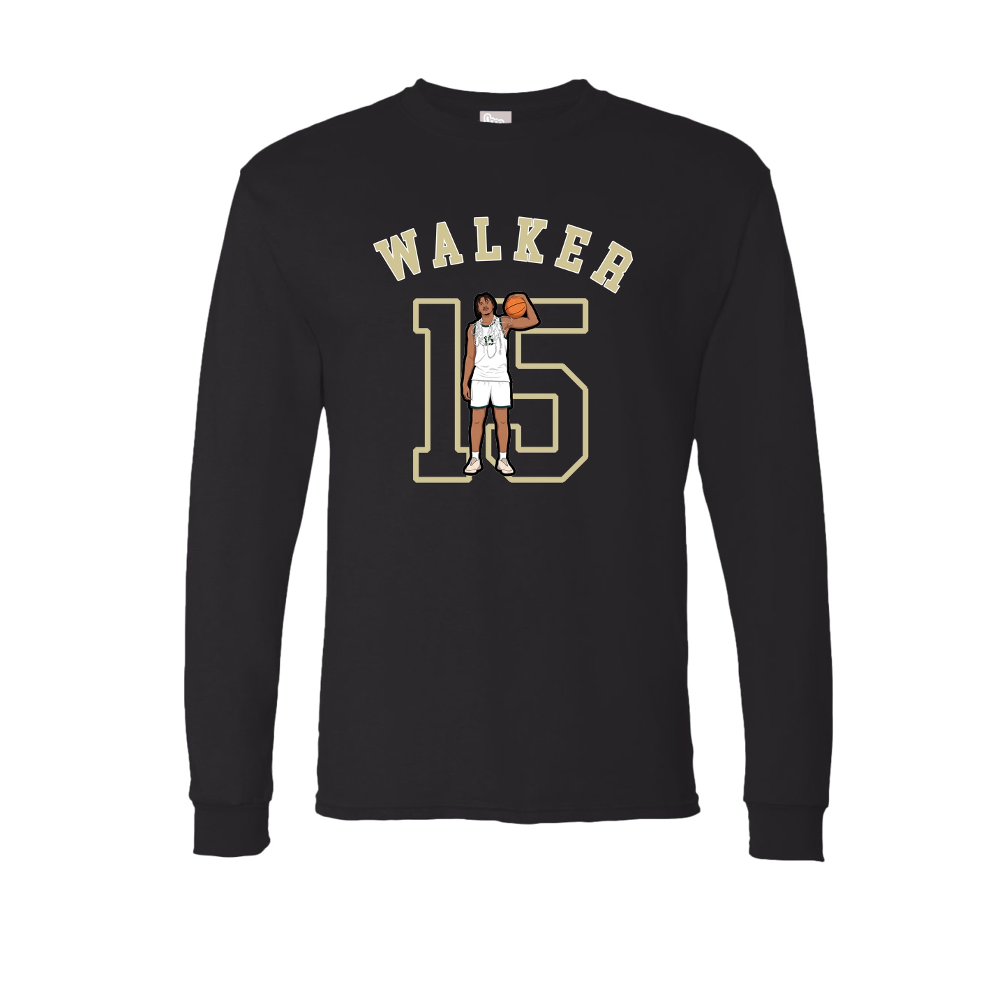 Long Sleeve Tee — Shirsey Arch in Black