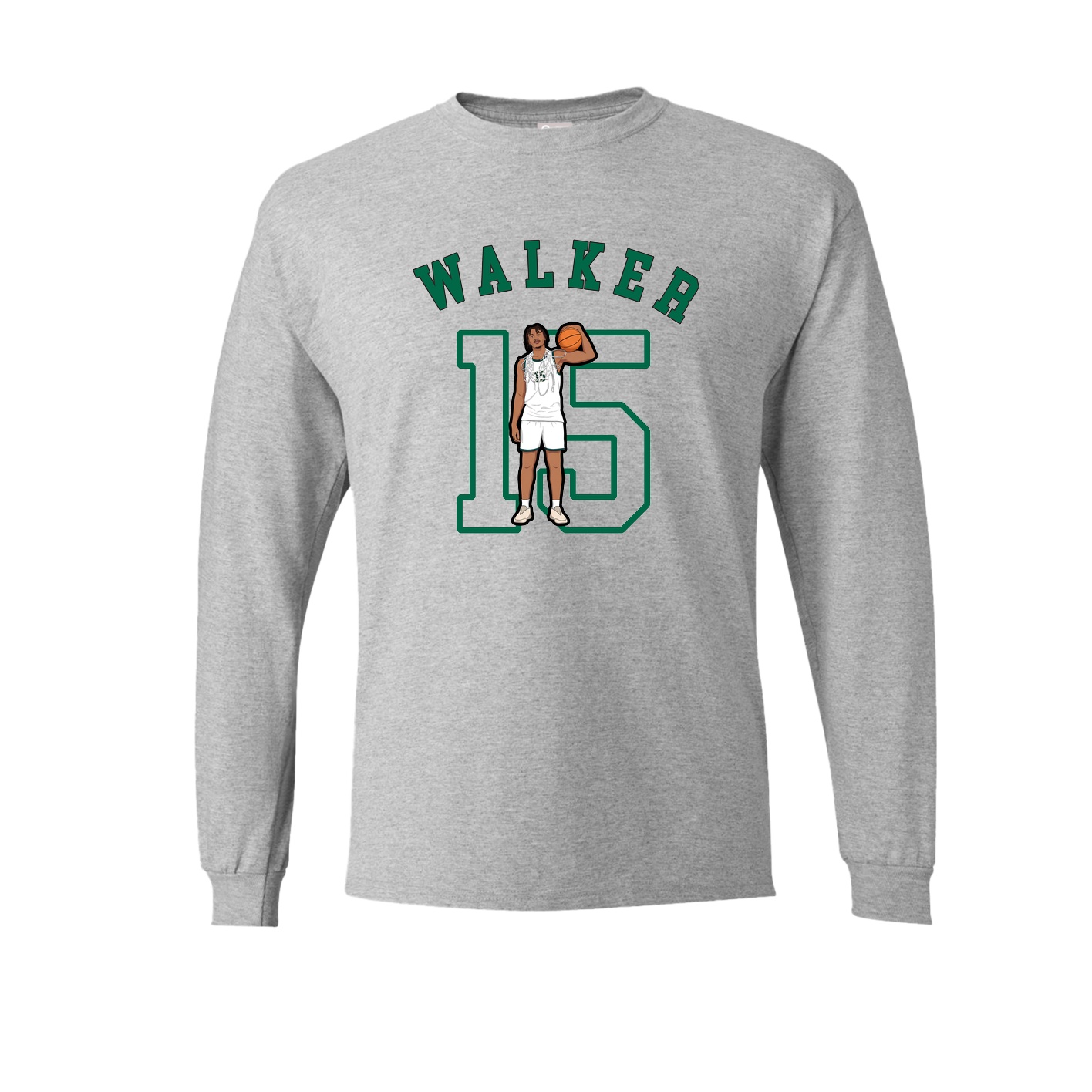 Long Sleeve Tee — Shirsey Arch in Grey