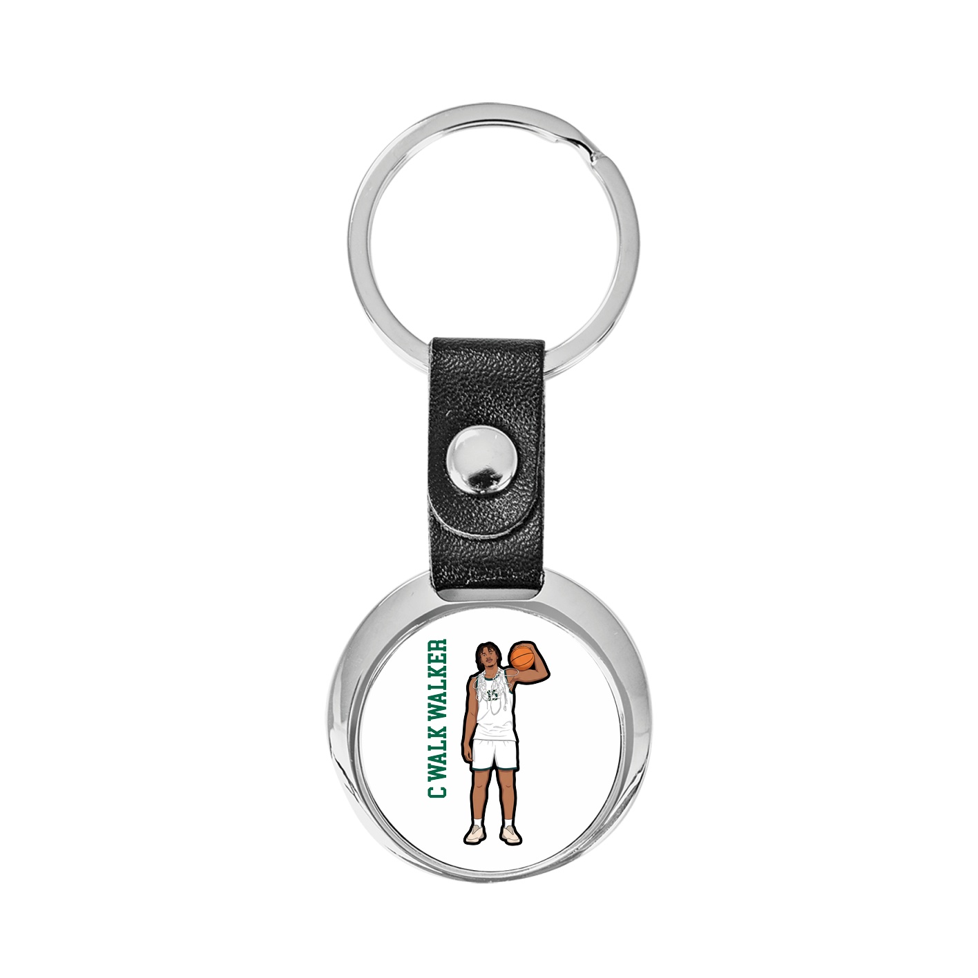 Key Chain — Name Vertical in Classic