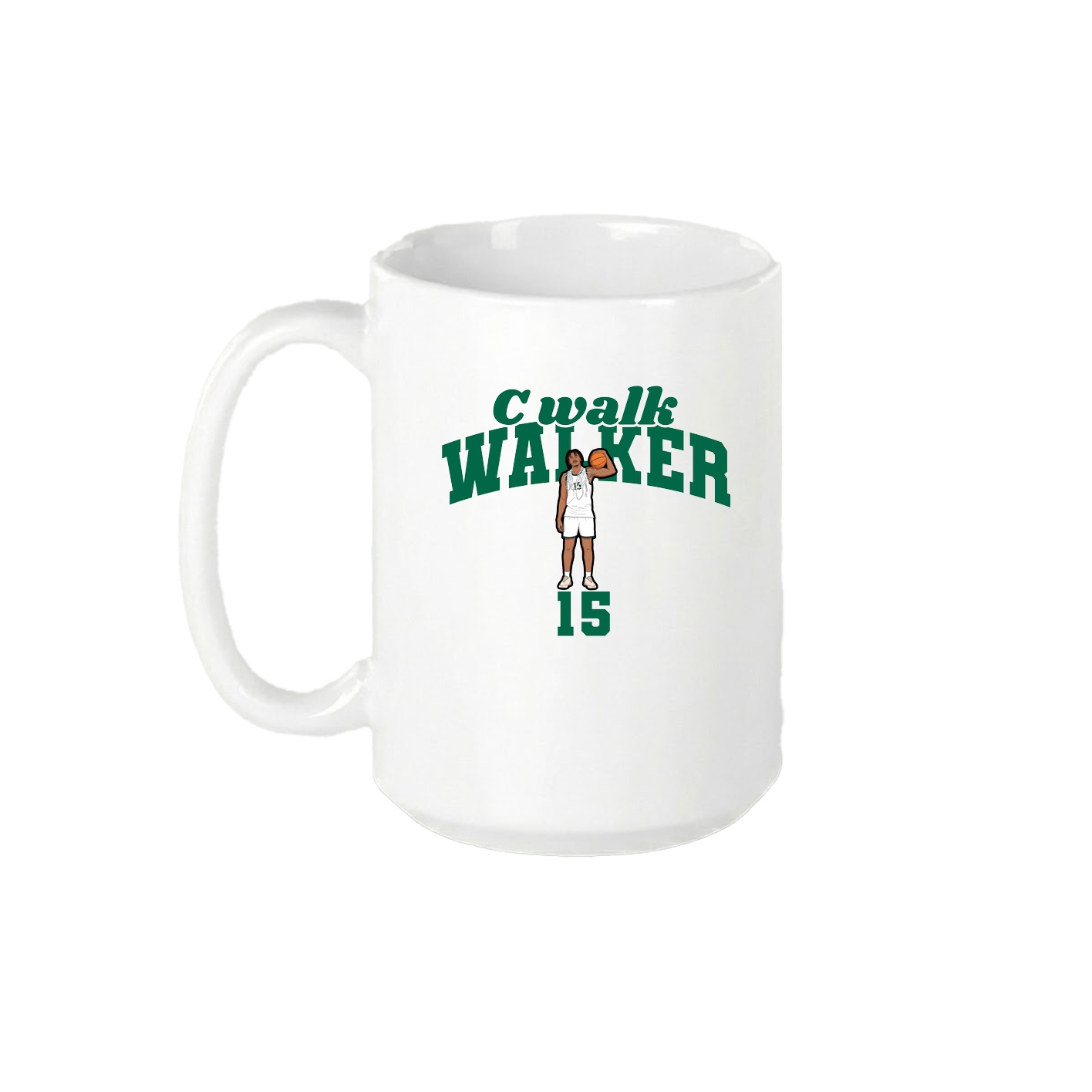 15oz Coffee Mug — Signature Arch in White