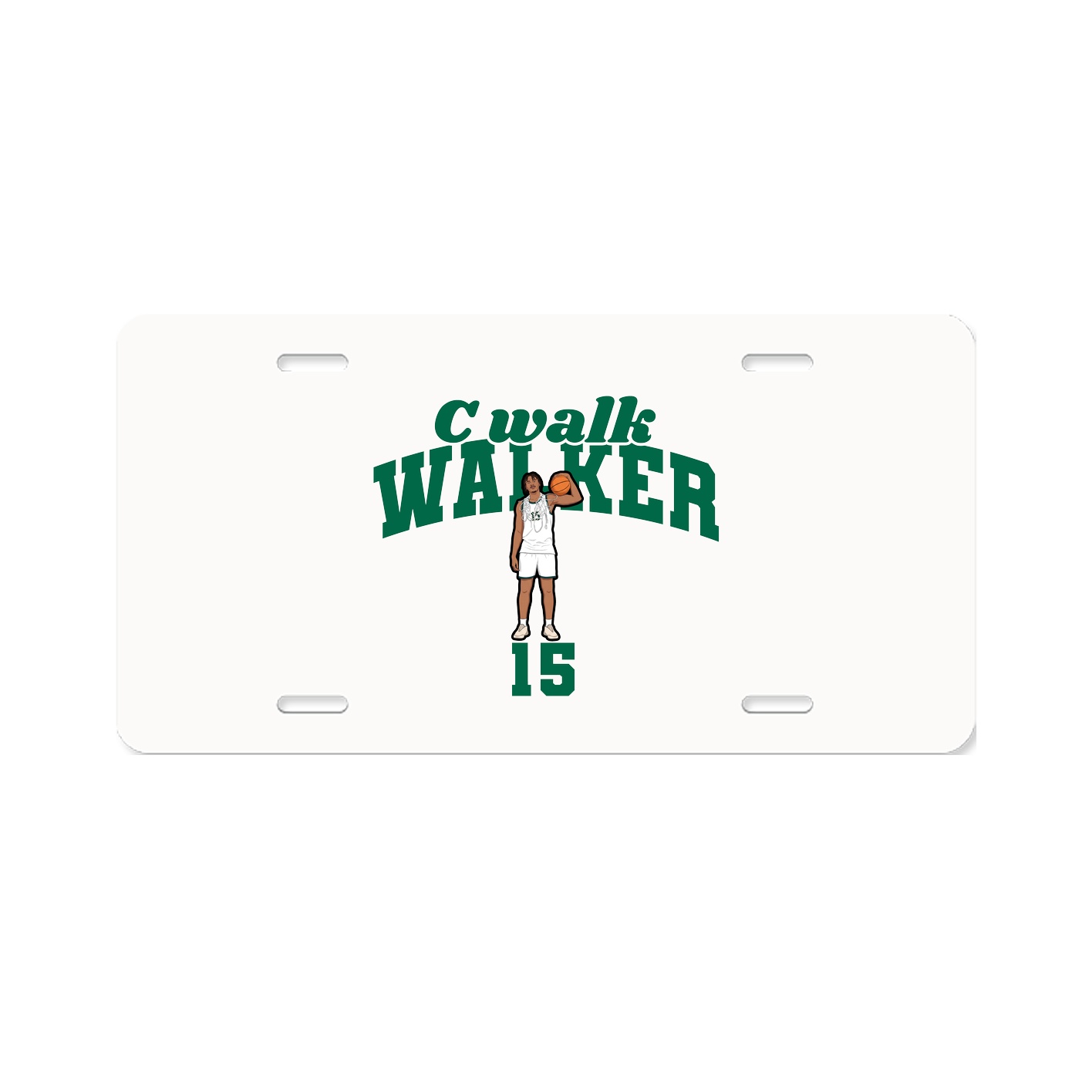 License Plate — Signature Arch in Classic