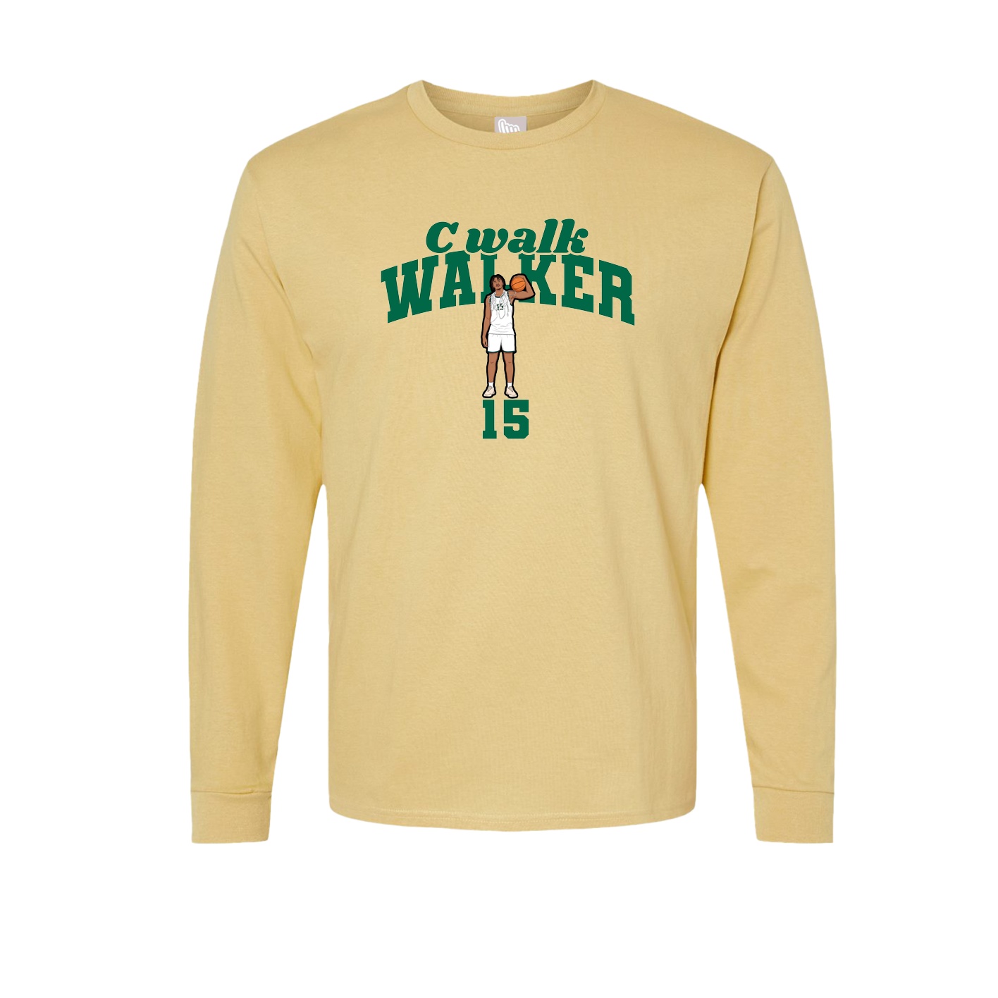 Long Sleeve Tee — Signature Arch in Vegas Gold