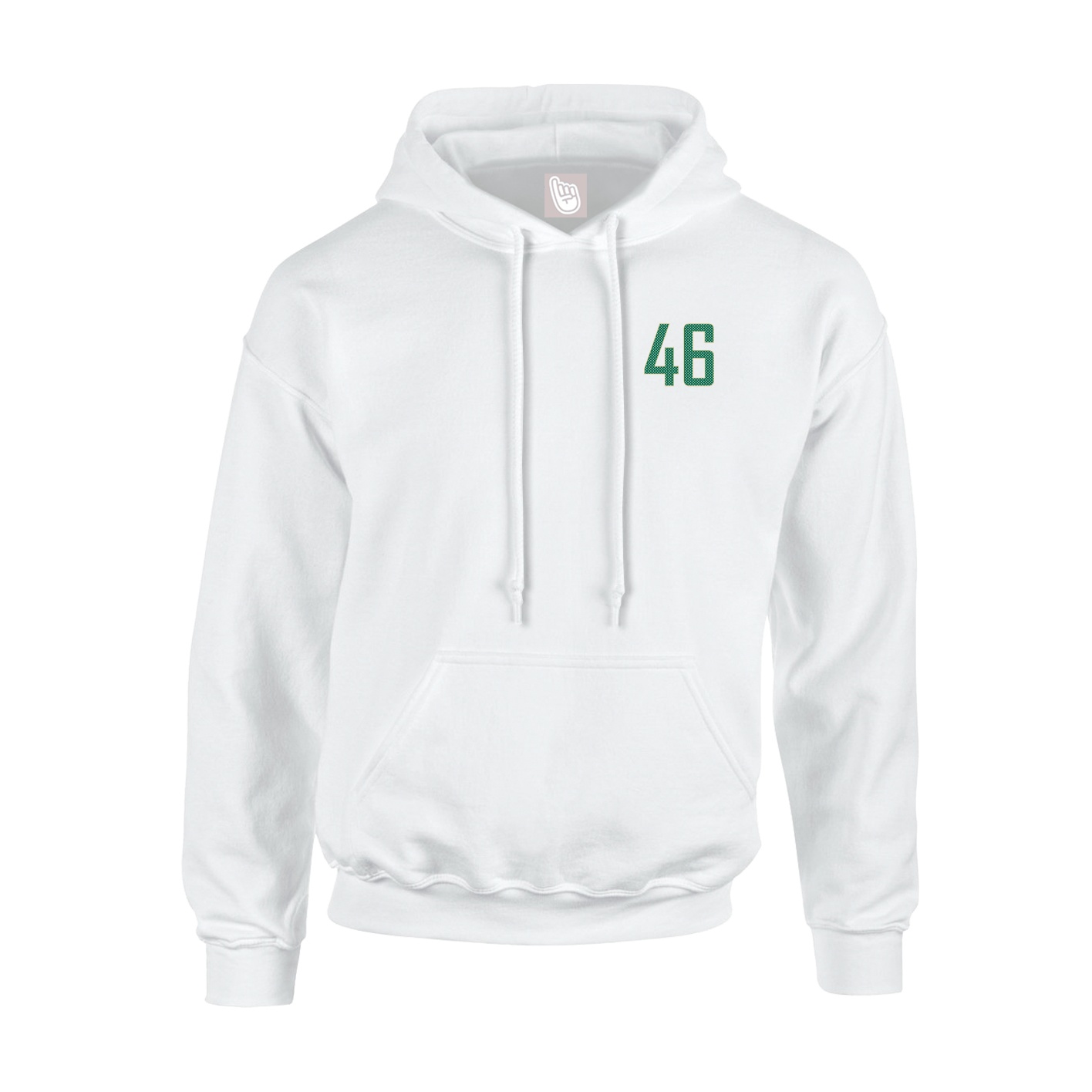 Hoodie — Front Shirsy in White