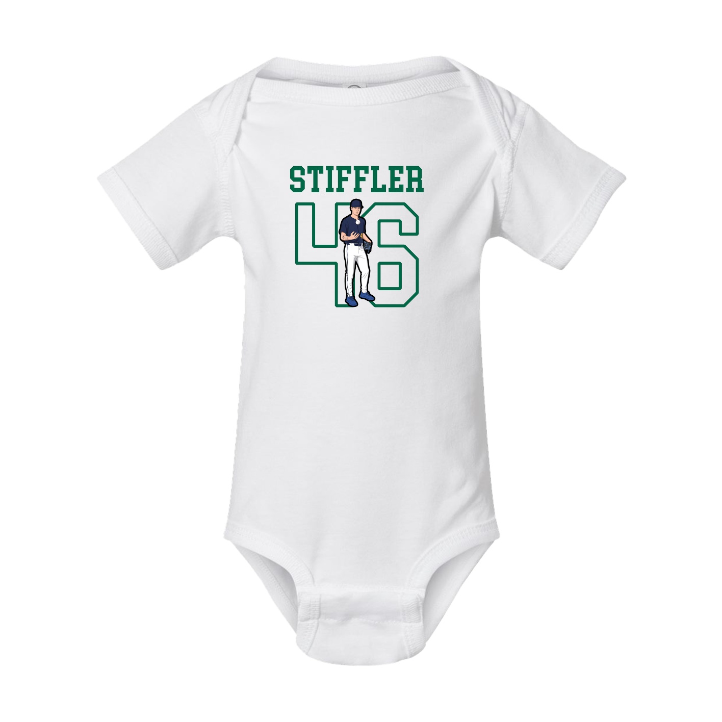 Baby Onesie — Shirsey in White