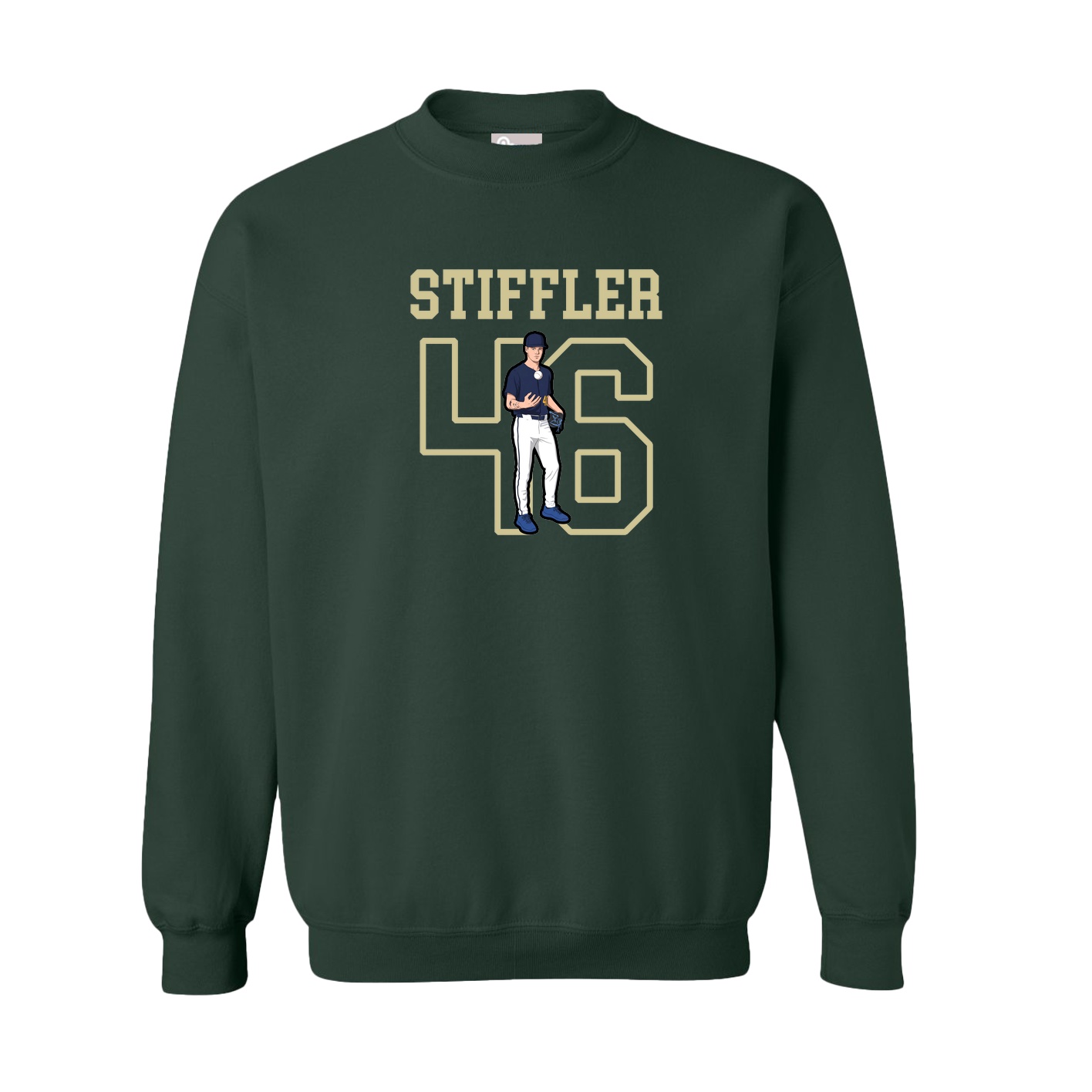 Fleece Crew — Shirsey in Green