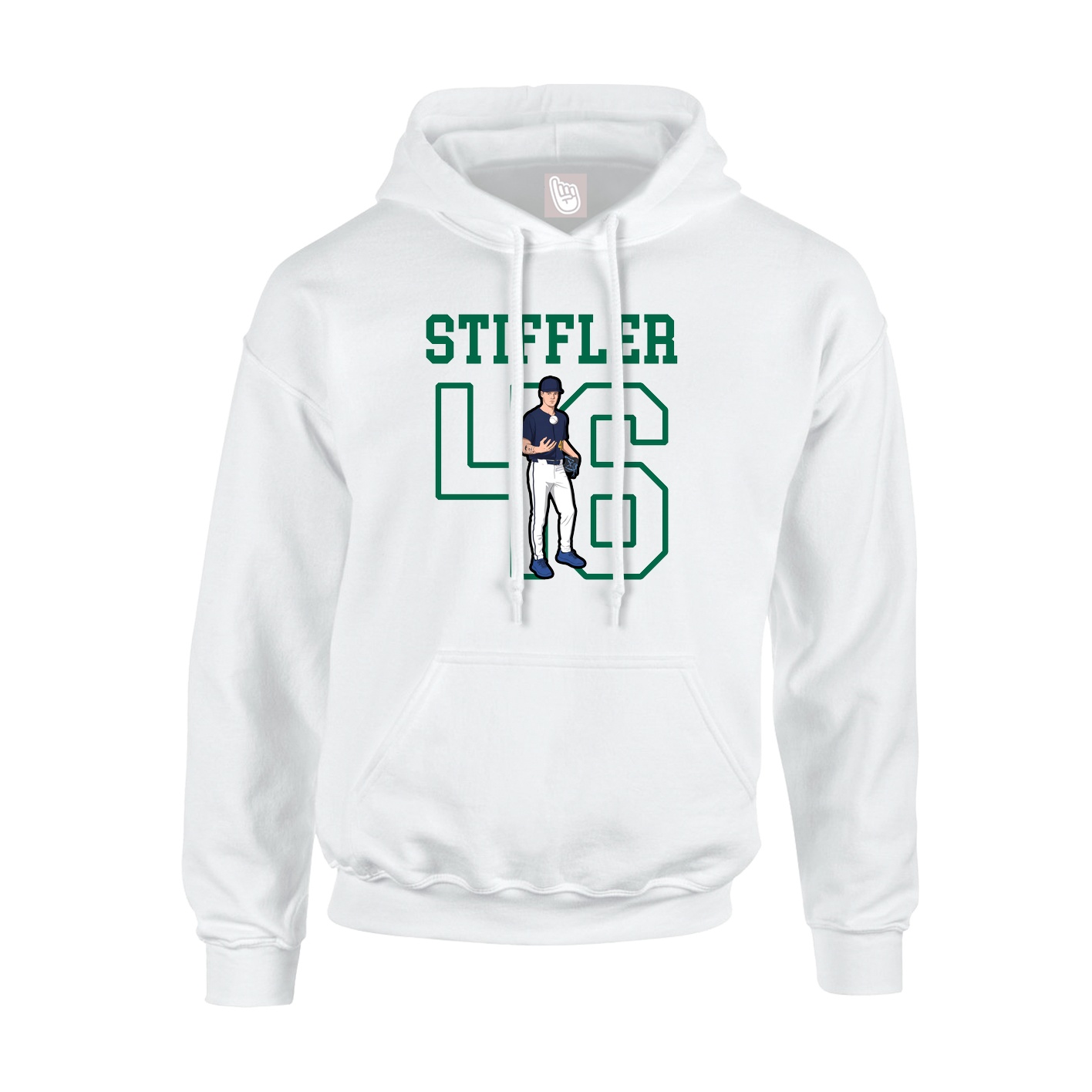Youth Hoodie — Shirsey in White