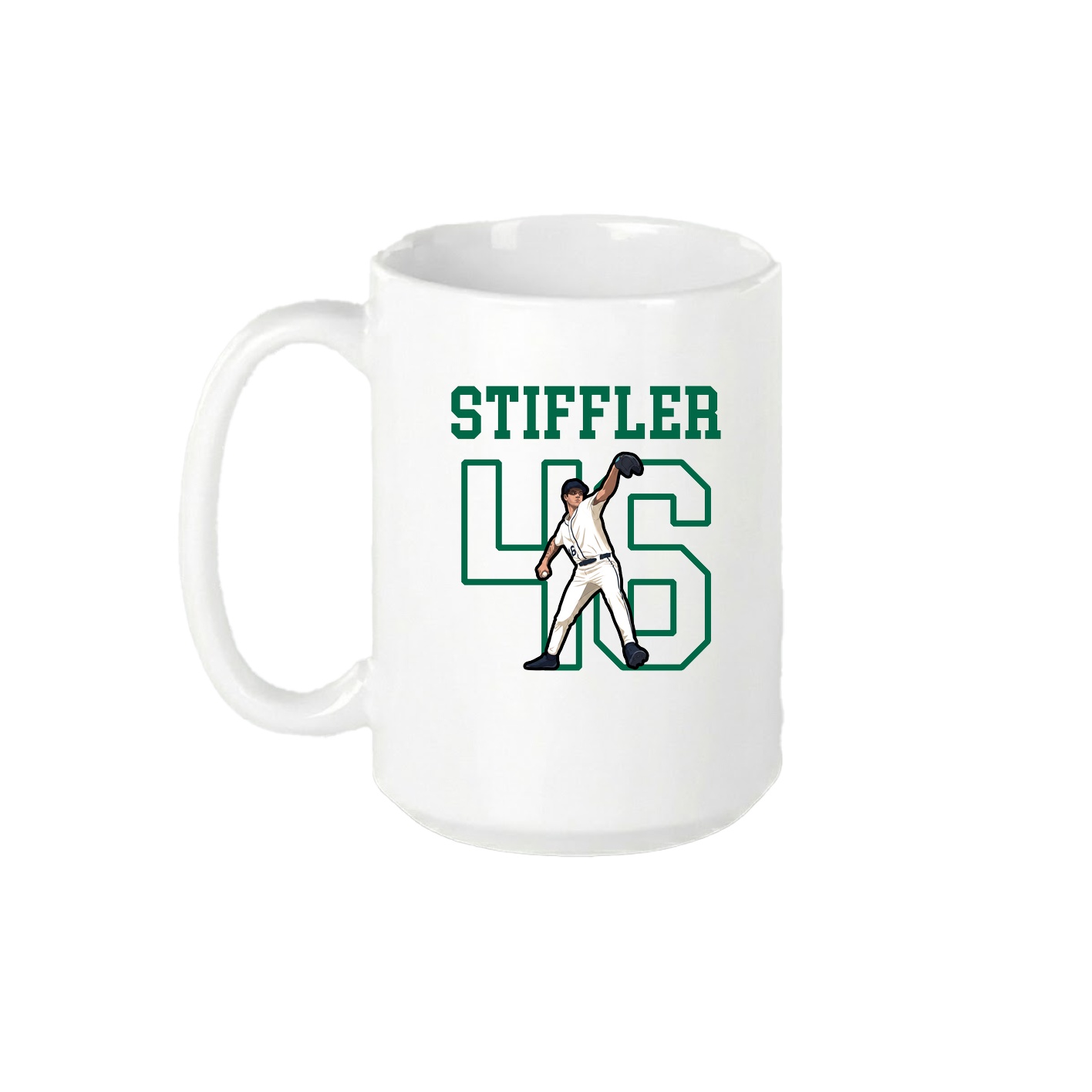 15oz Coffee Mug — Shirsey in White
