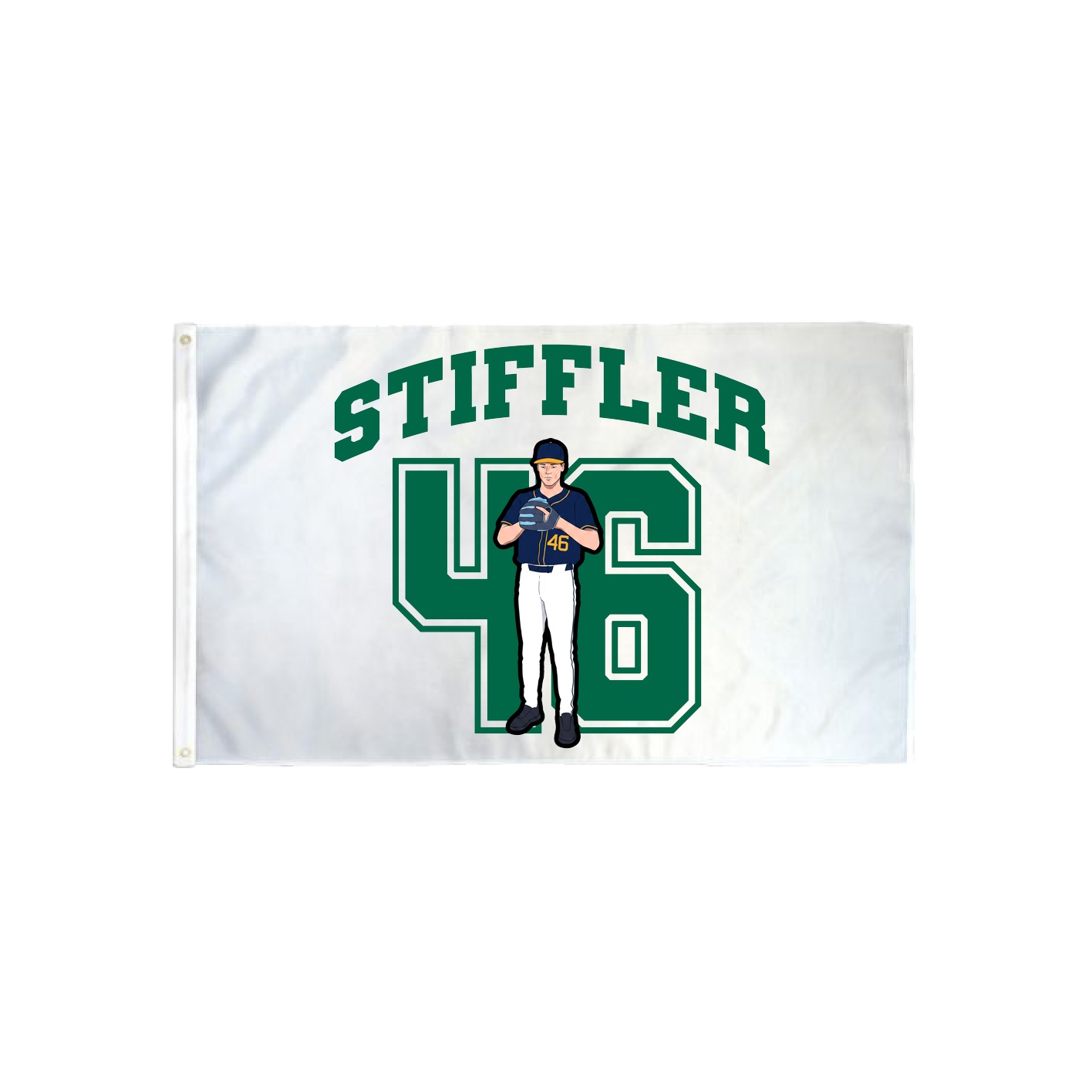 3x5 Flag — Number in Classic