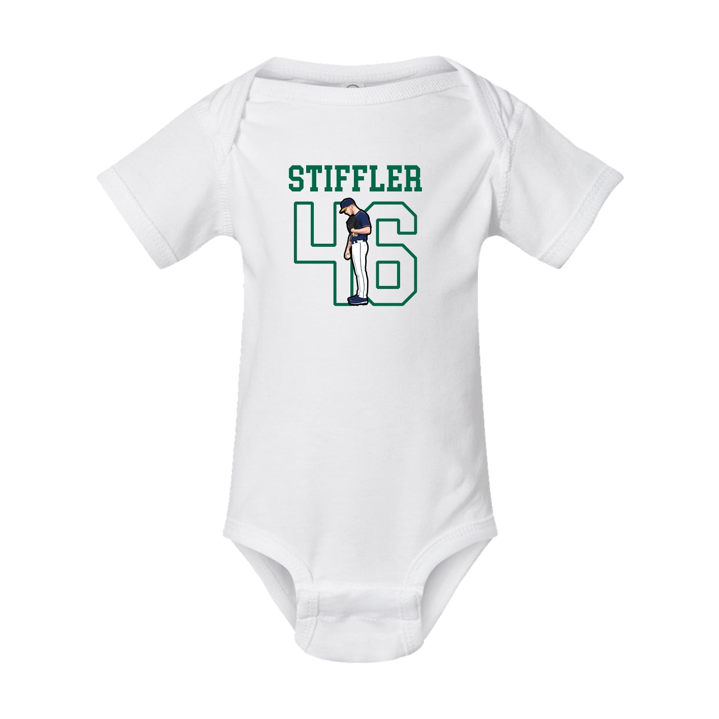 Baby Onesie — Shirsey in White