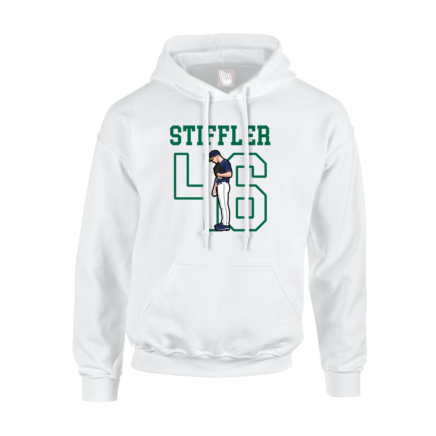 Youth Hoodie — Shirsey in White