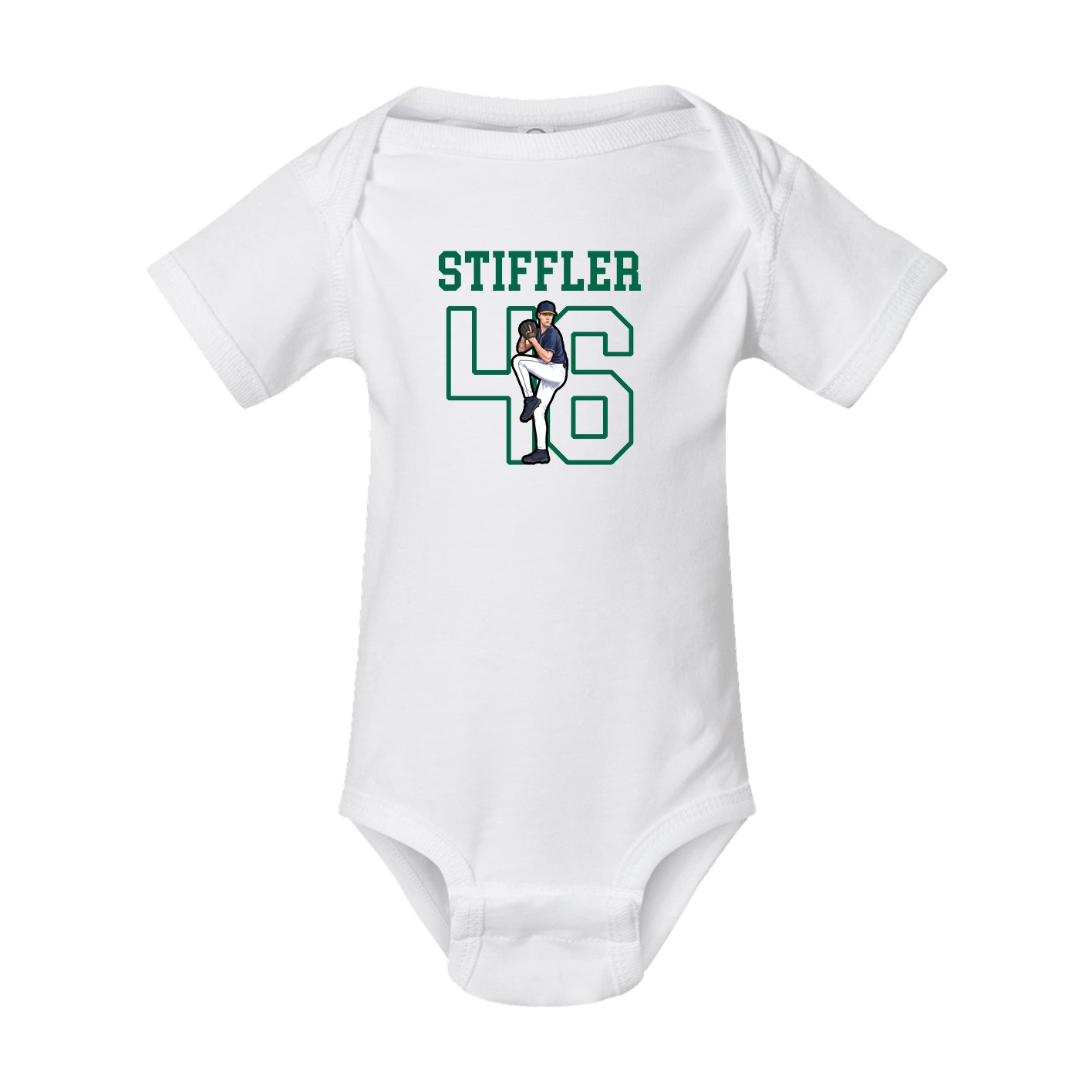 Baby Onesie — Shirsey in White
