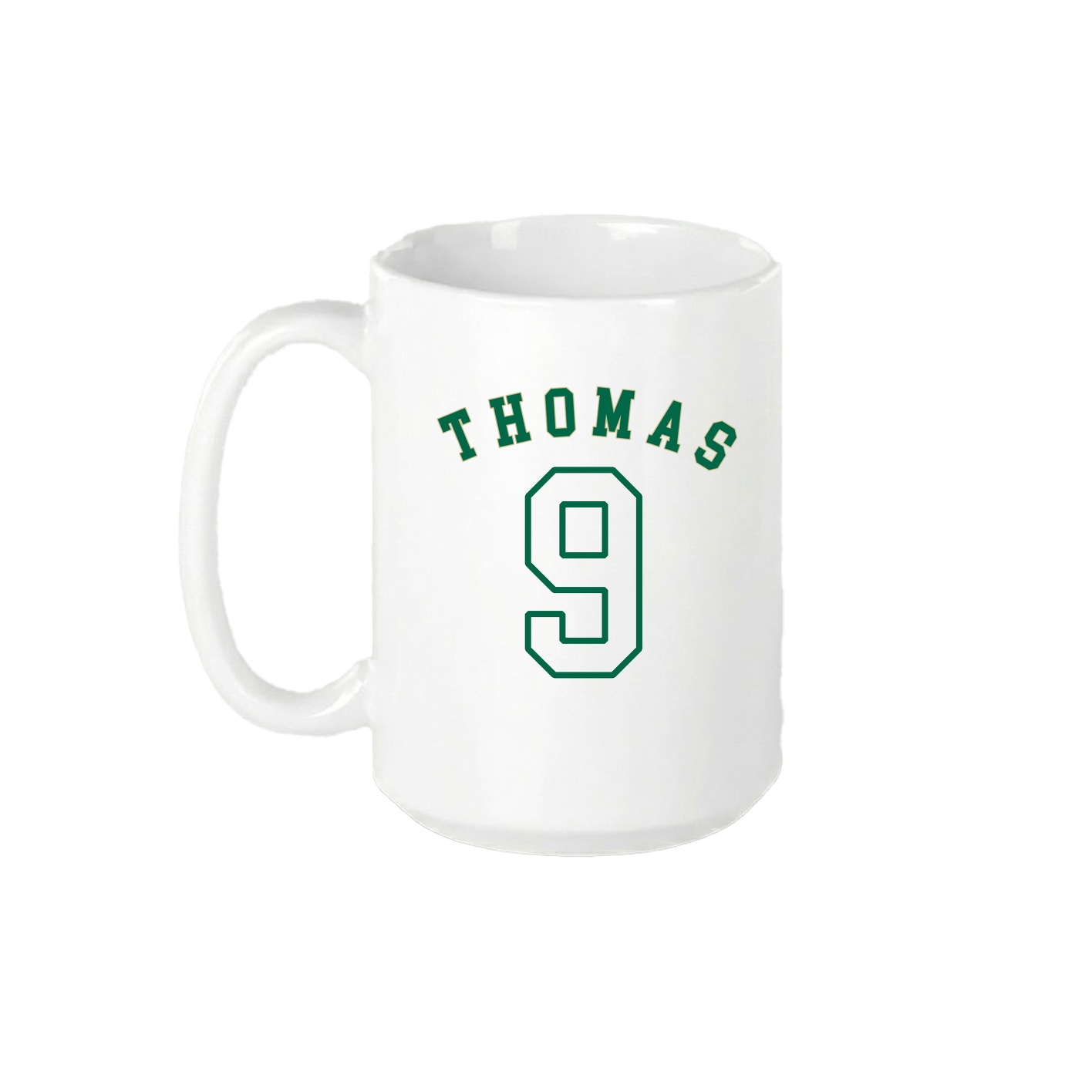 15oz Coffee Mug — Shirsey Arch in White