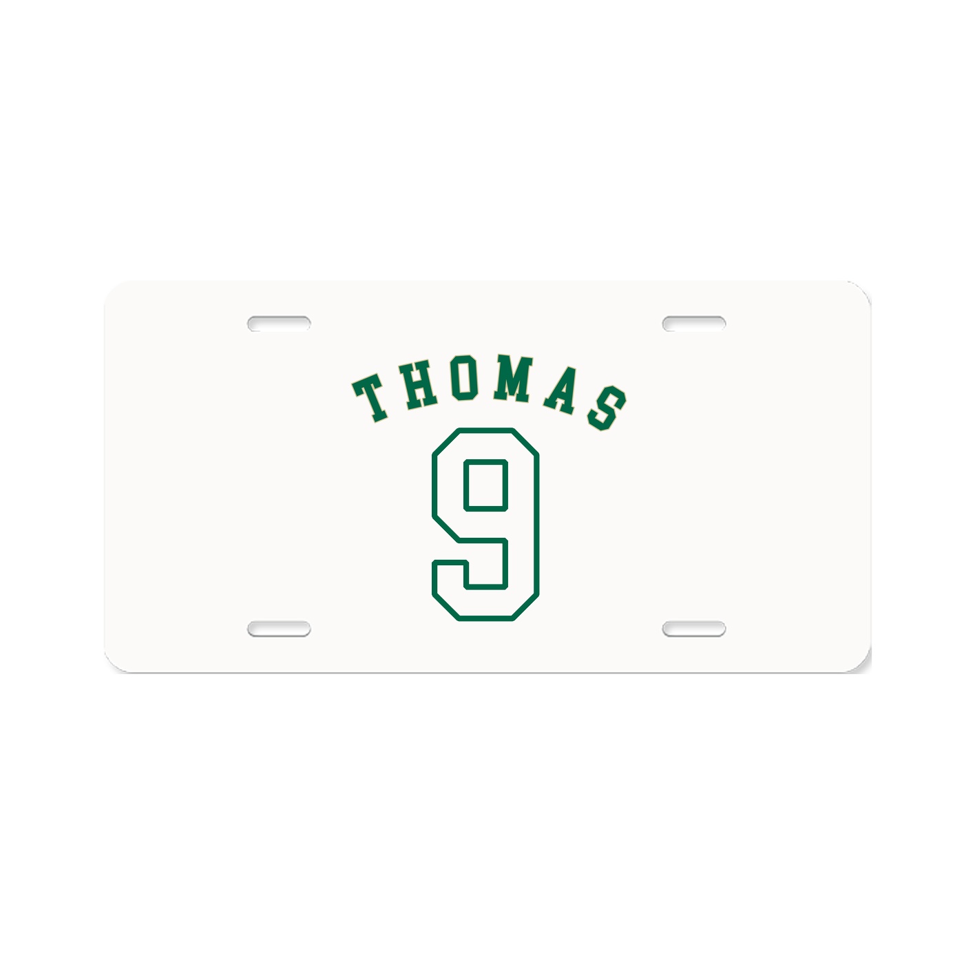 License Plate — Shirsey Arch in Classic