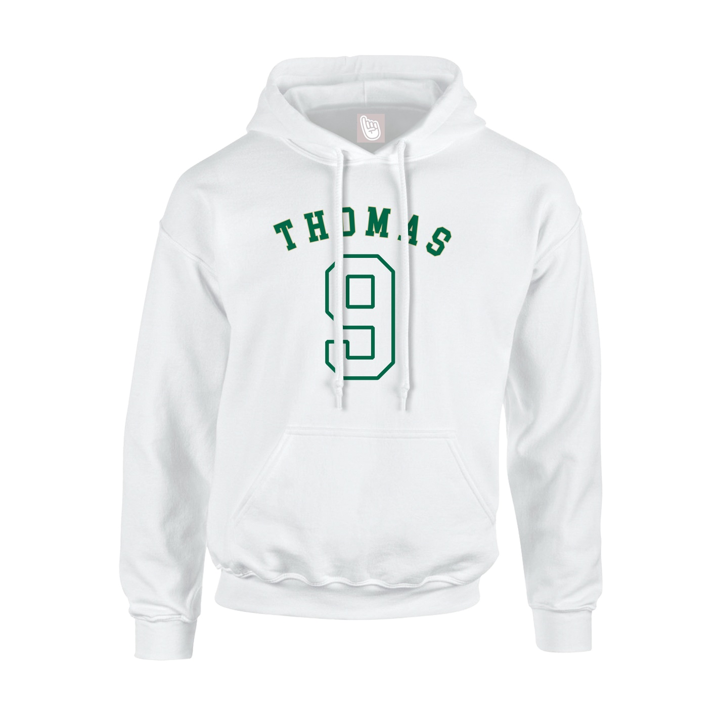 Hoodie — Shirsey Arch in White